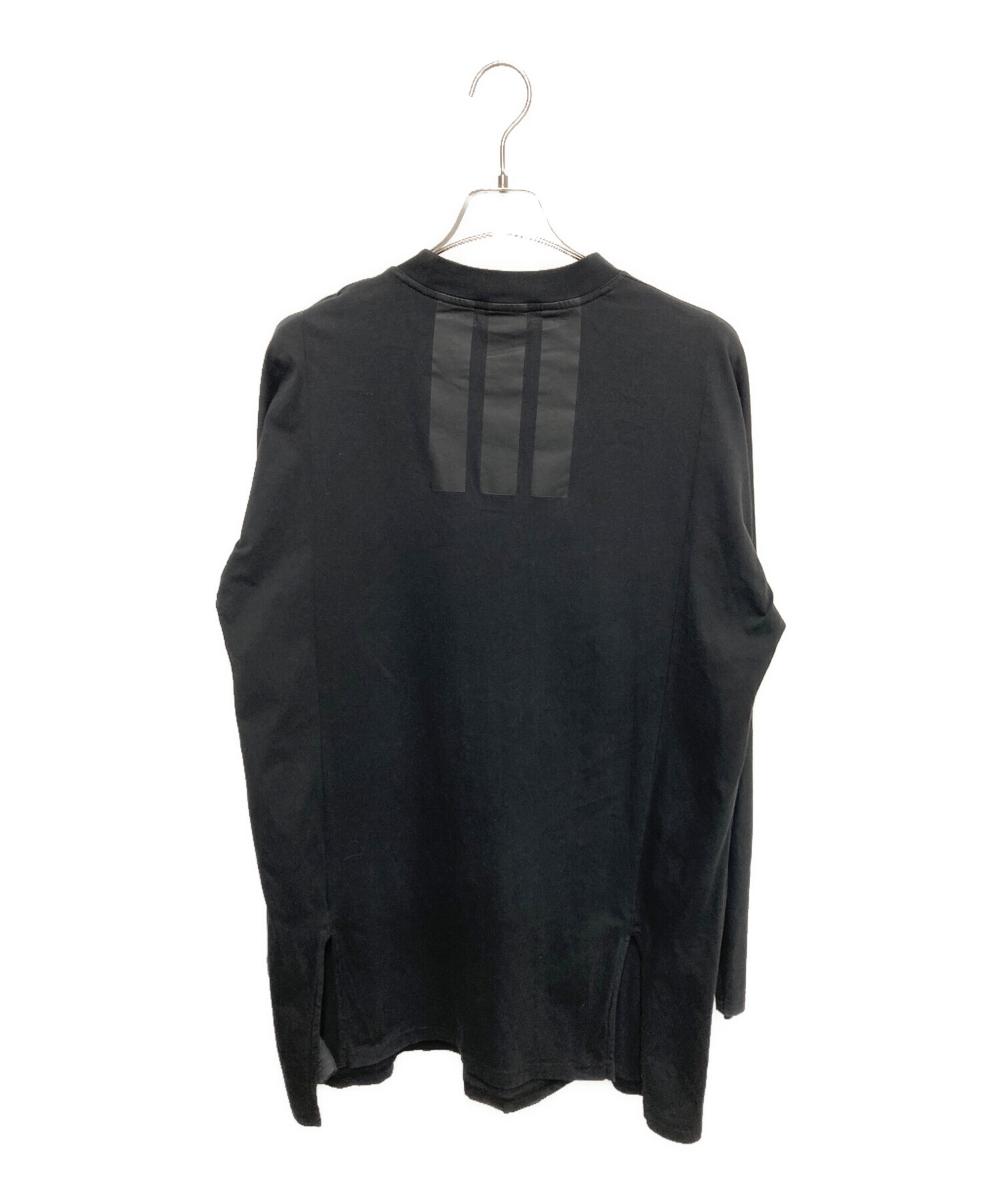 中古・古着通販】Y-3 (ワイスリー) ロングスリーブカットソー ブラック 