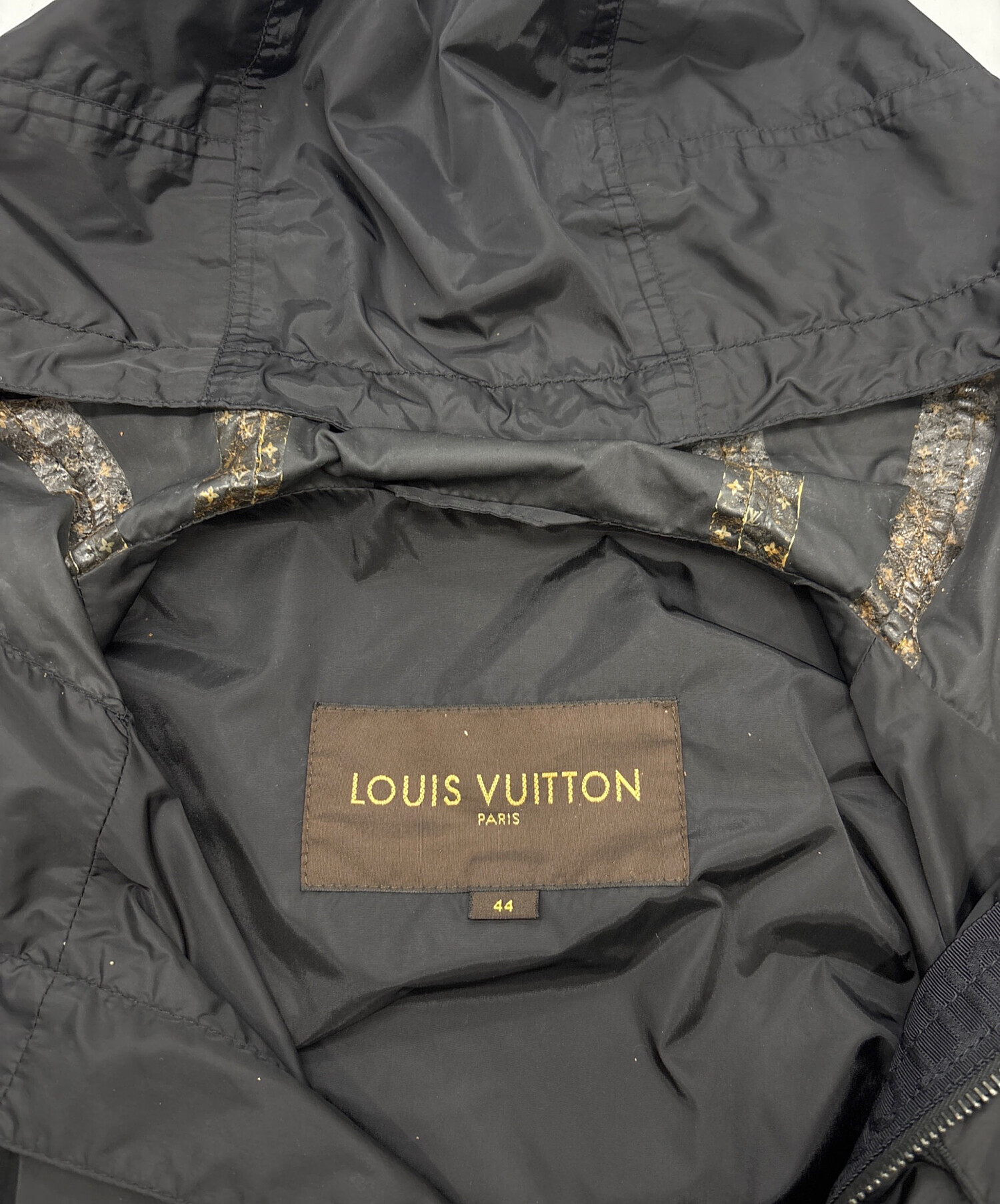 LOUISVUITTON コート louis-vuitton-signature-hooded