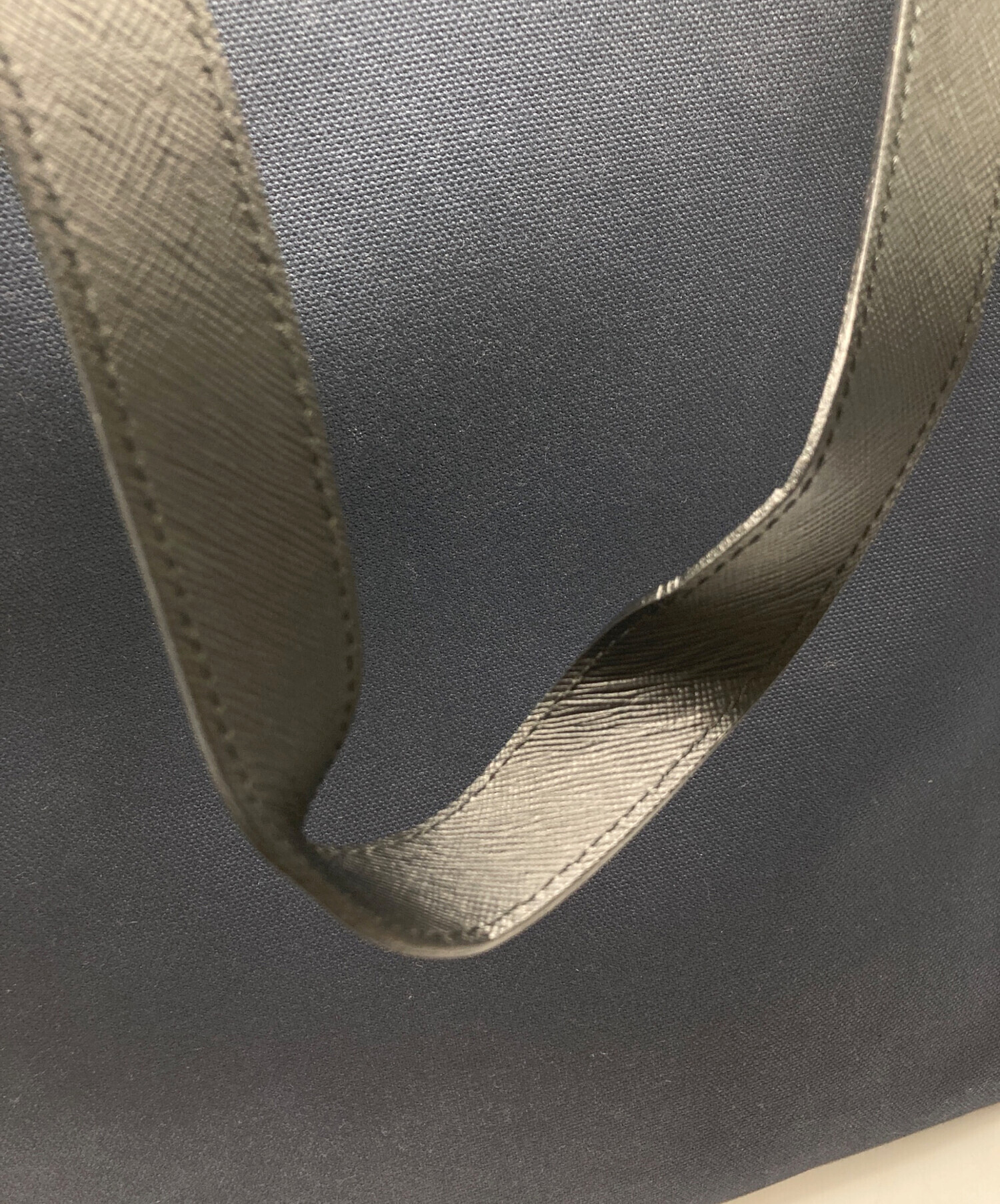 中古・古着通販】CULLNI (クルニ) Leather Pocket Canvas Tote 