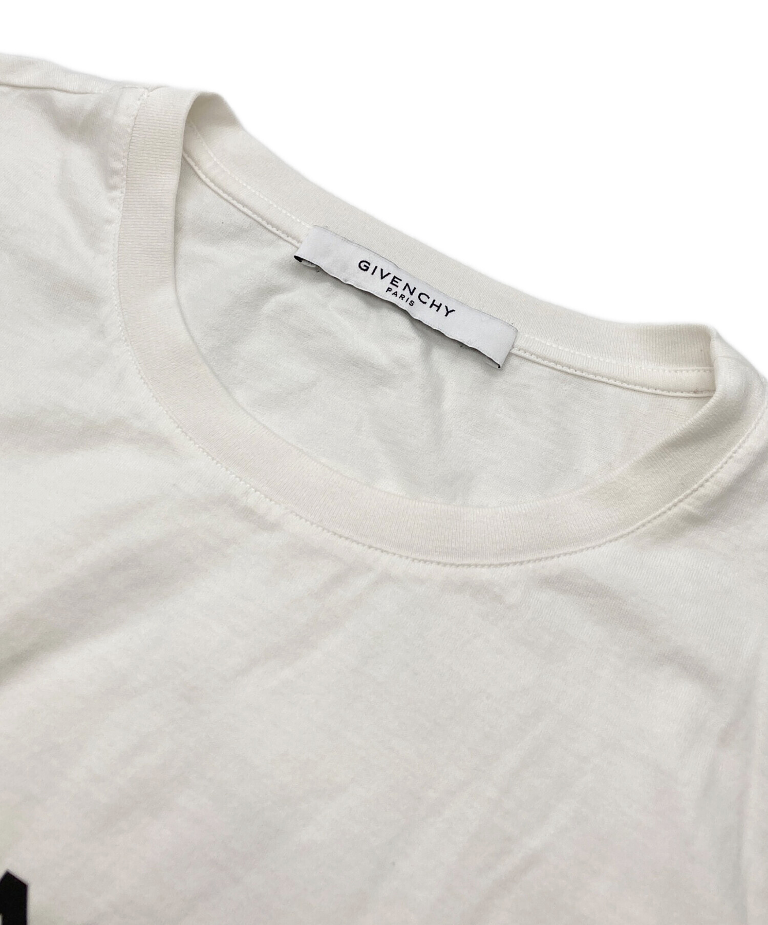 中古・古着通販】GIVENCHY (ジバンシィ) レインボー シグネチャ ロゴT
