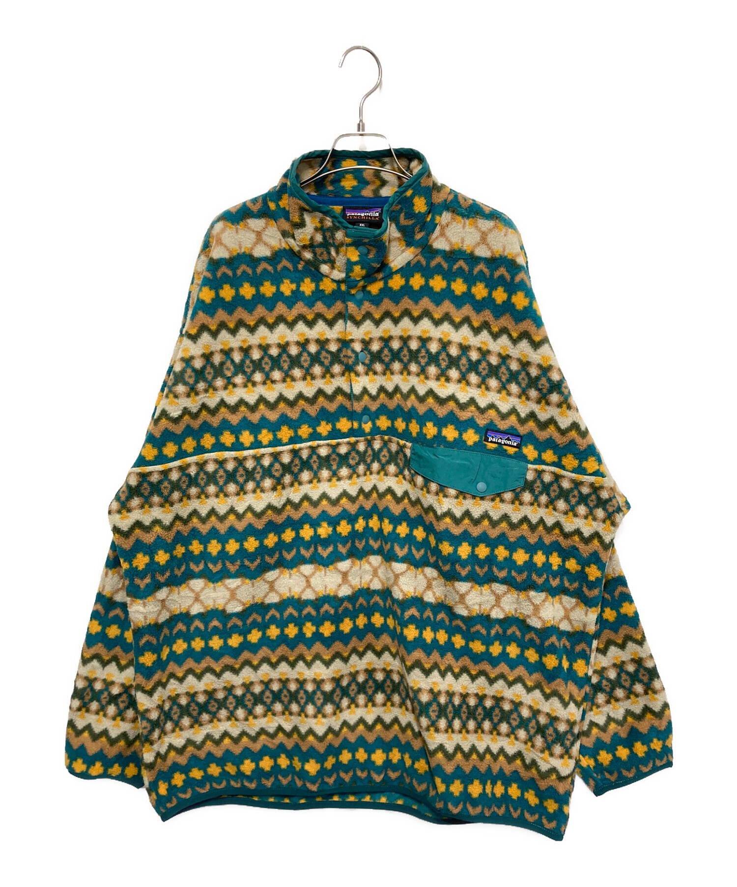 中古・古着通販】Patagonia (パタゴニア) 総柄 シンチラスナップT 