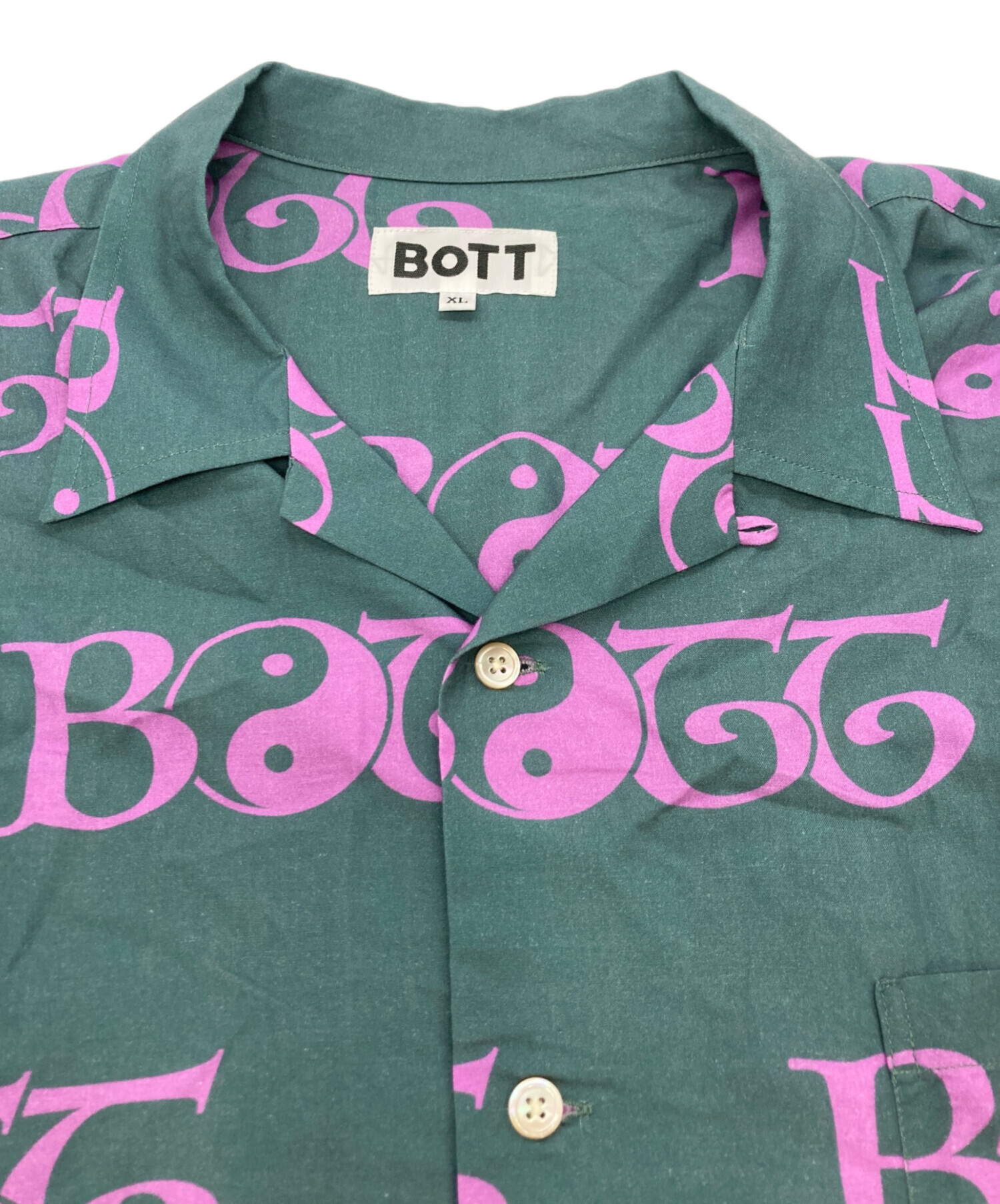 中古・古着通販】BoTT (ボット) 2Y S/SL Shirt グリーン サイズ:XL 