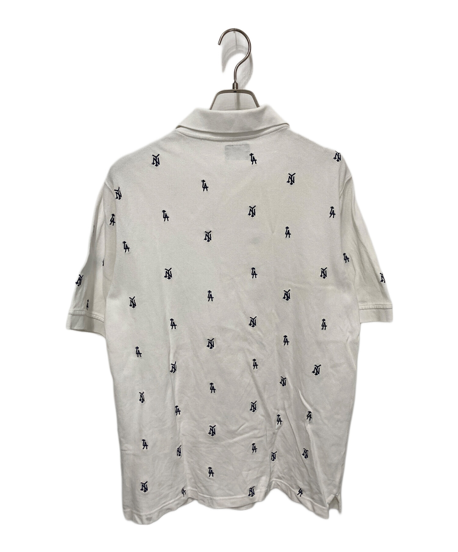 中古・古着通販】stussy (ステューシー) ポロシャツ ホワイト サイズ 