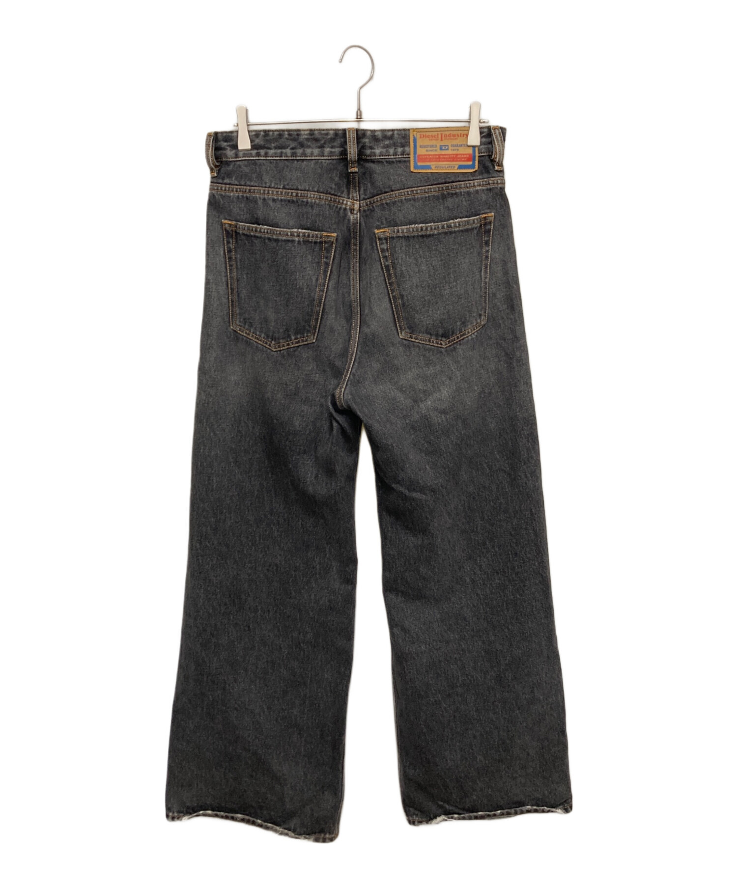 中古・古着通販】DIESEL (ディーゼル) D-Rise Straight Jeans ブラック 