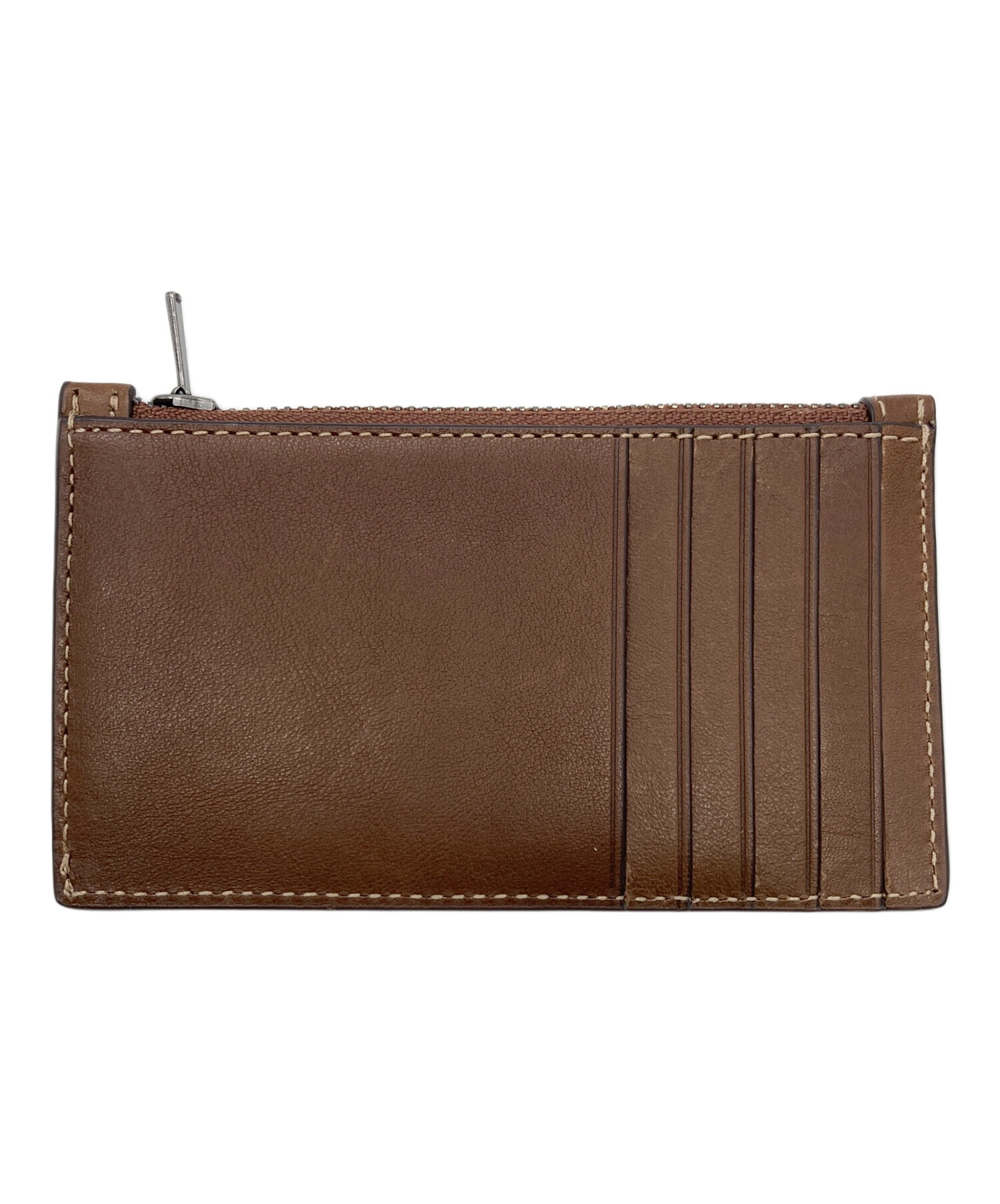【レア】COACH ケース ブラウン 中古・古着通販】COACH (コーチ) カードケース ブラウン
