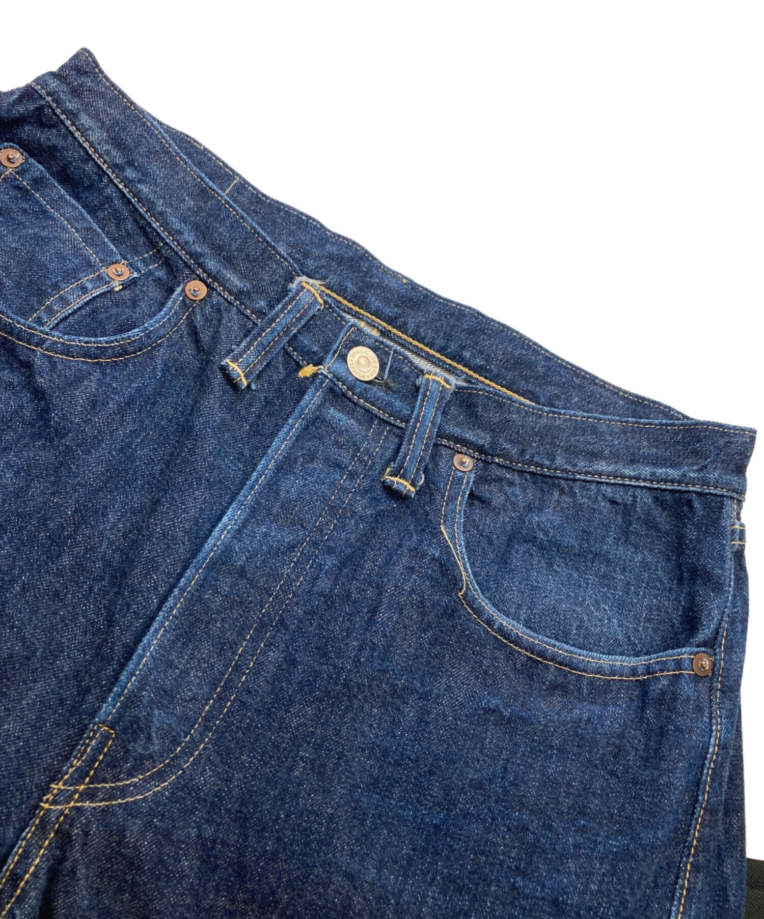 中古・古着通販】WAREHOUSE (ウエアハウス) 1003XXデニムパンツ ブルー