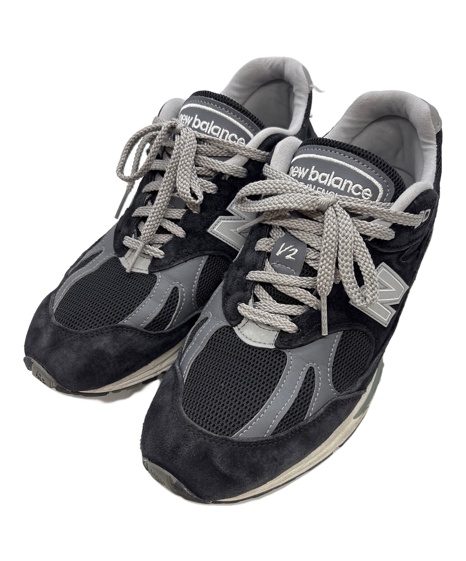 中古・古着通販】NEW BALANCE (ニューバランス) 991v2 ブラック サイズ