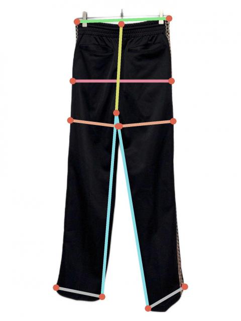 中古・古着通販】Toironier (トワロニエ) SIDE LINE TRACK PANTS