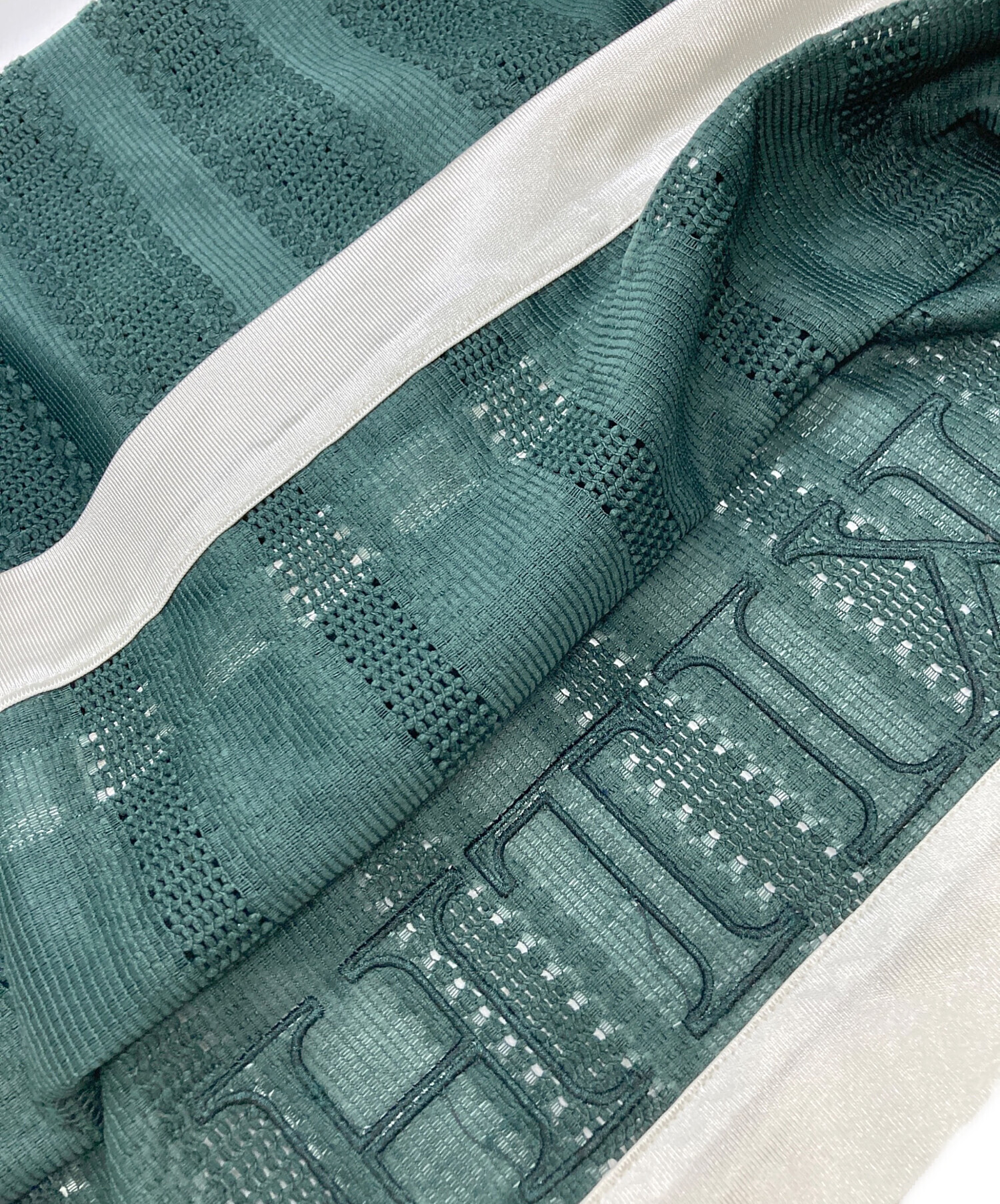 KITH NYC キスニューヨークシティ 25SS Leon Short Sleeve Lace Combo Jersey レオン ショートスリーブ レースコンボジャージー 25071060001720 M WHITE 半袖 Tシャツ ゲームシャツ トップス【中古】【KITH NYC】 KITH NYC キスニューヨークシティ 25SS Leon Short Sleeve Lace Combo