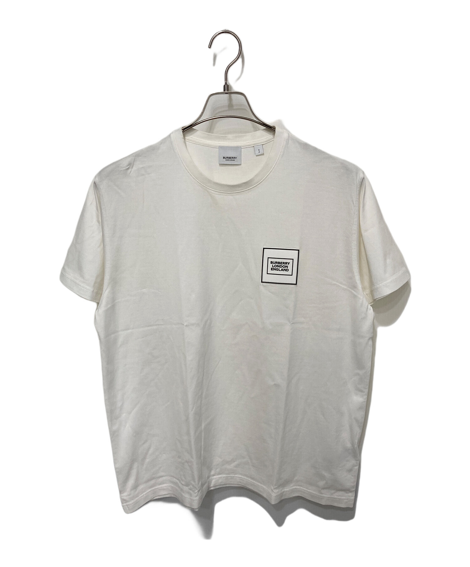 中古・古着通販】BURBERRY (バーバリー) ロゴアップリケコットン 中古・古着通販】BURBERRY (バーバリー) ロゴアップリケコットン