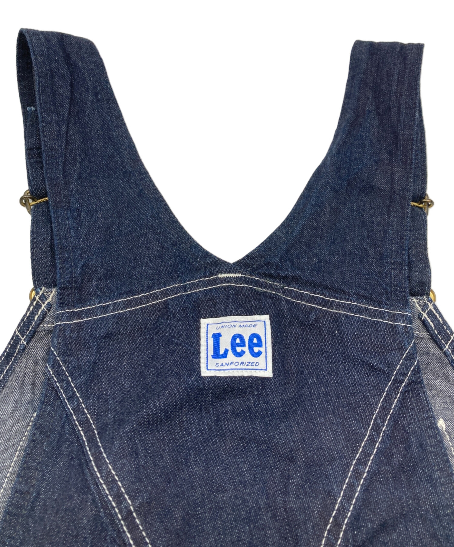 中古・古着通販】LEE (リー) デニムオーバーオール インディゴ サイズ 