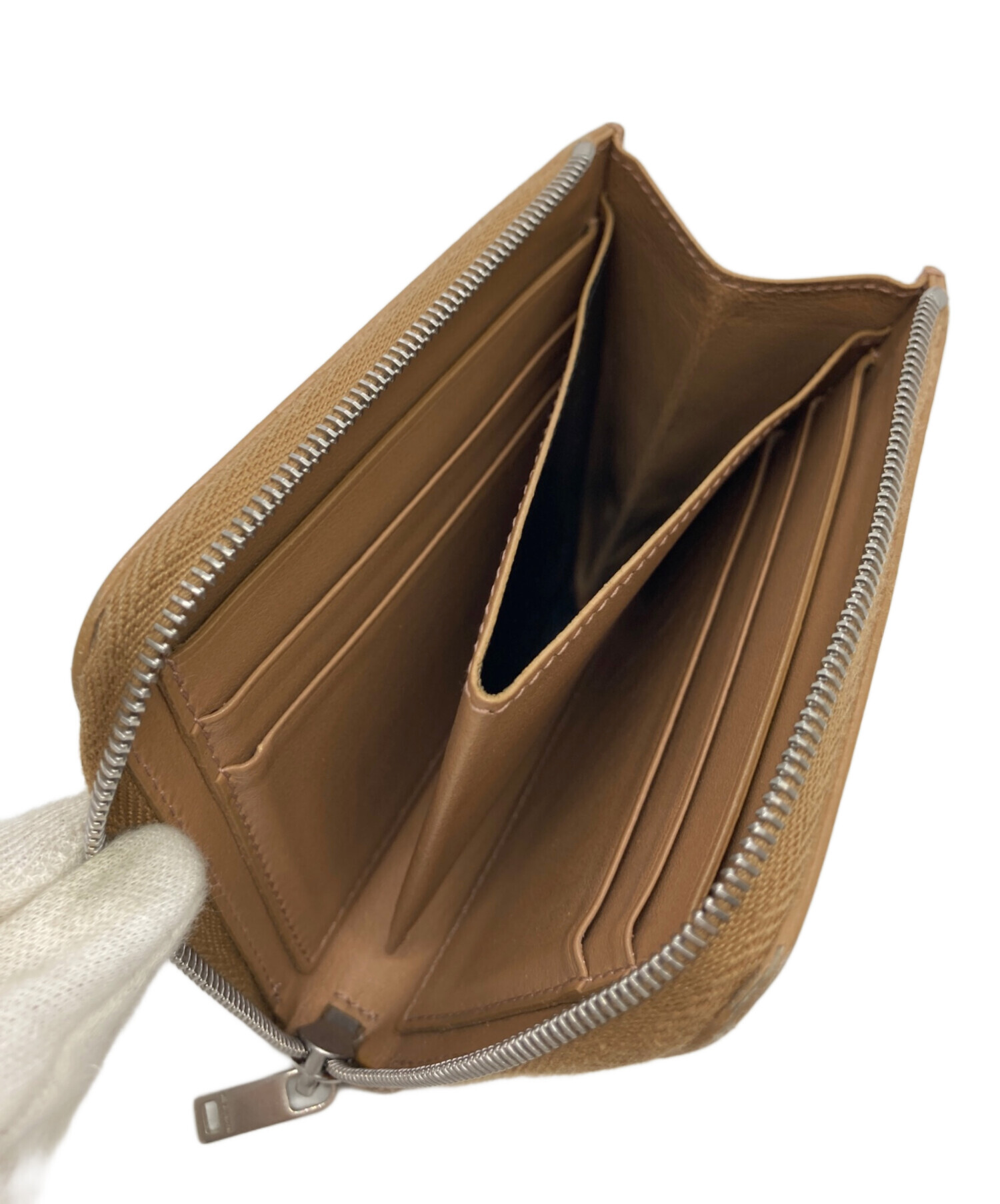 中古・古着通販】JIL SANDER (ジルサンダー) カードケース ベージュ  