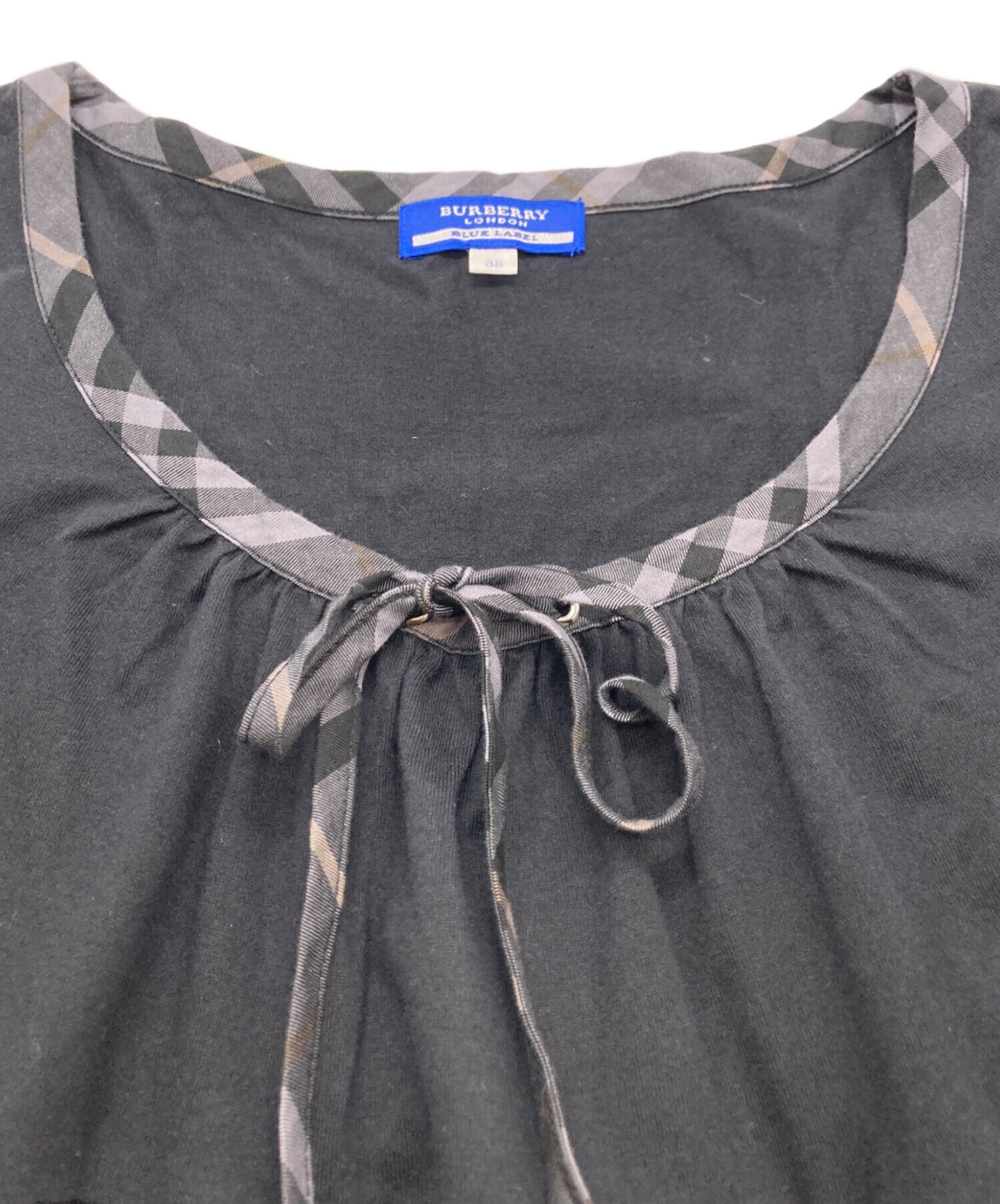 未使用タグ付き　ブルーレーベル　チュニックブラウス　38 中古・古着通販】BURBERRY BLUE LABEL (バーバリーロンドンブルー