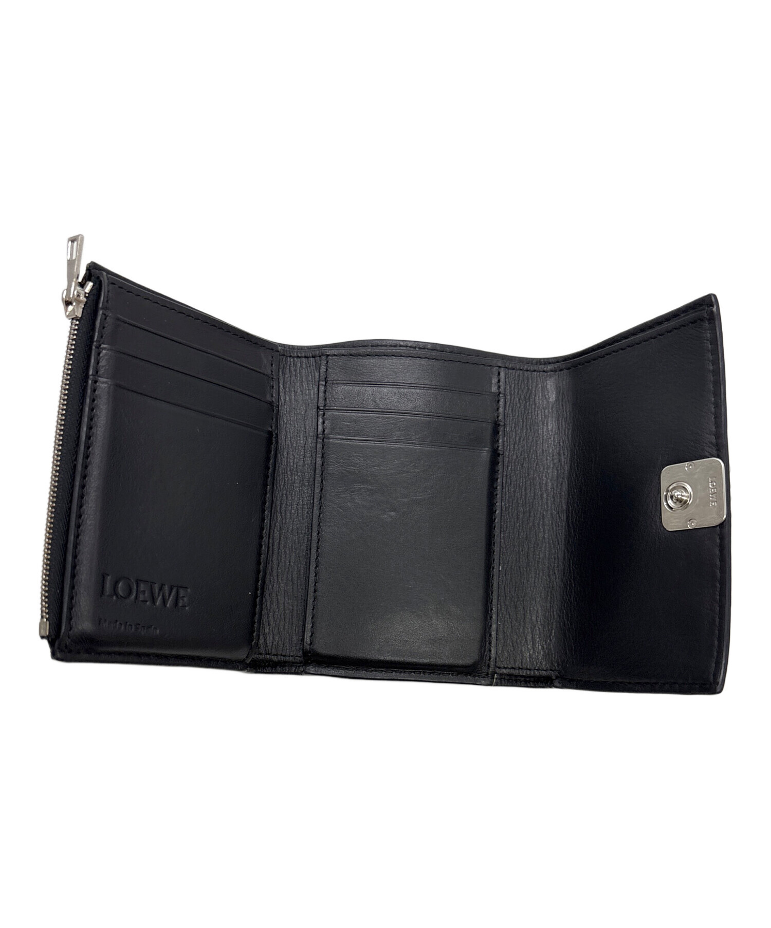 中古・古着通販】LOEWE (ロエベ) アナグラム バーティカル ウォレット 