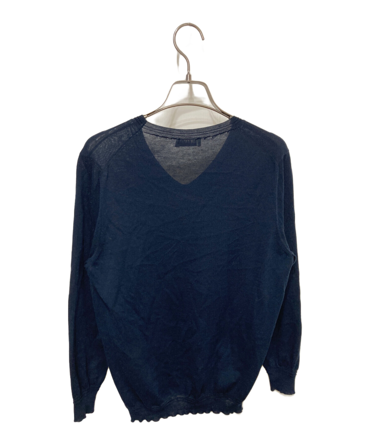 中古・古着通販】JIL SANDER (ジルサンダー) コットンボーダーニット 