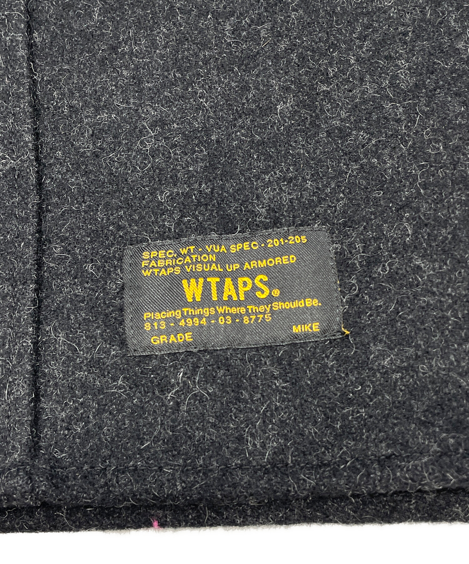 中古・古着通販】WTAPS (ダブルタップス) メルトンCPOシャツジャケット