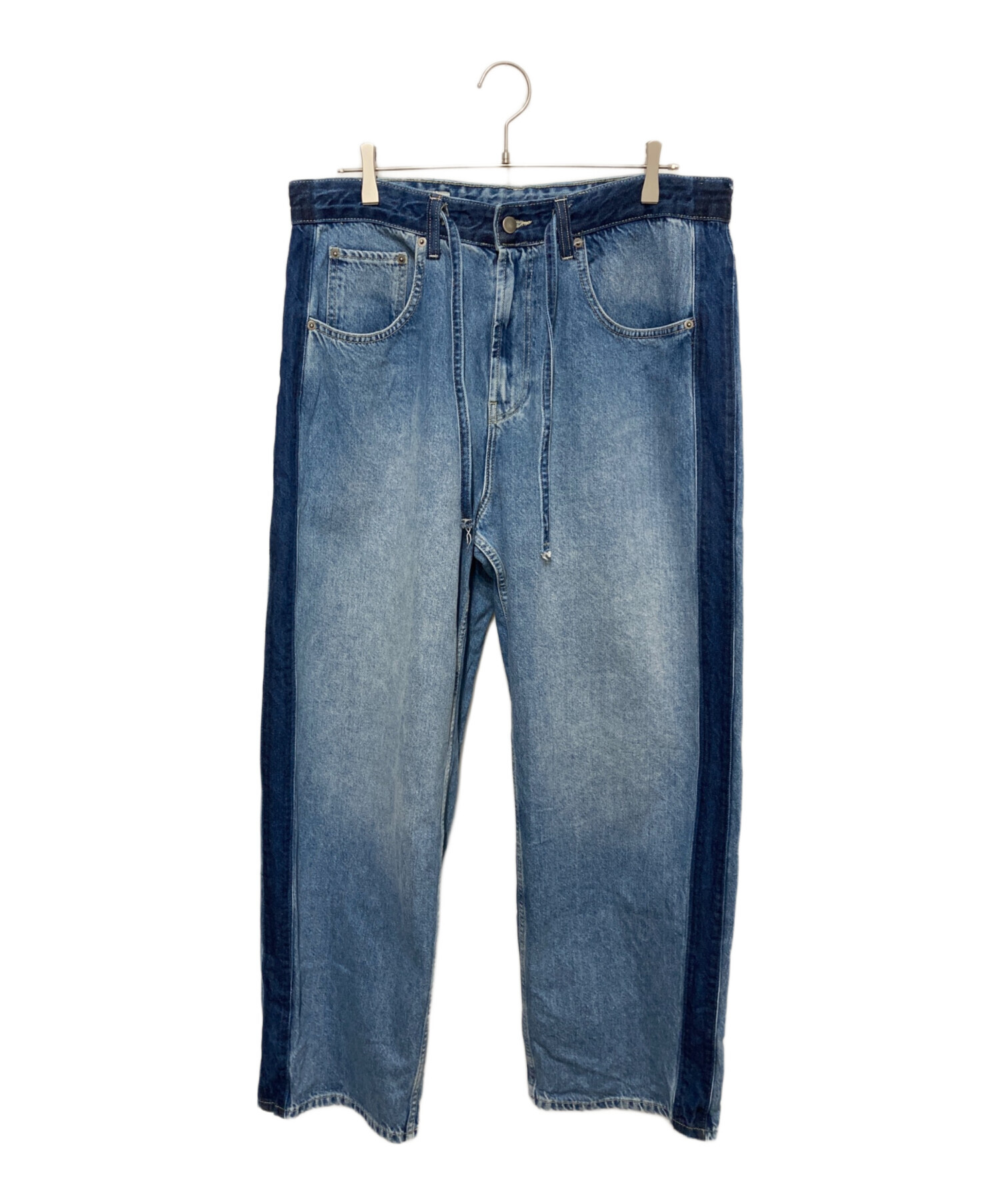 中古・古着通販】ZARA (ザラ) バギーフィットストライプジーンズ 
