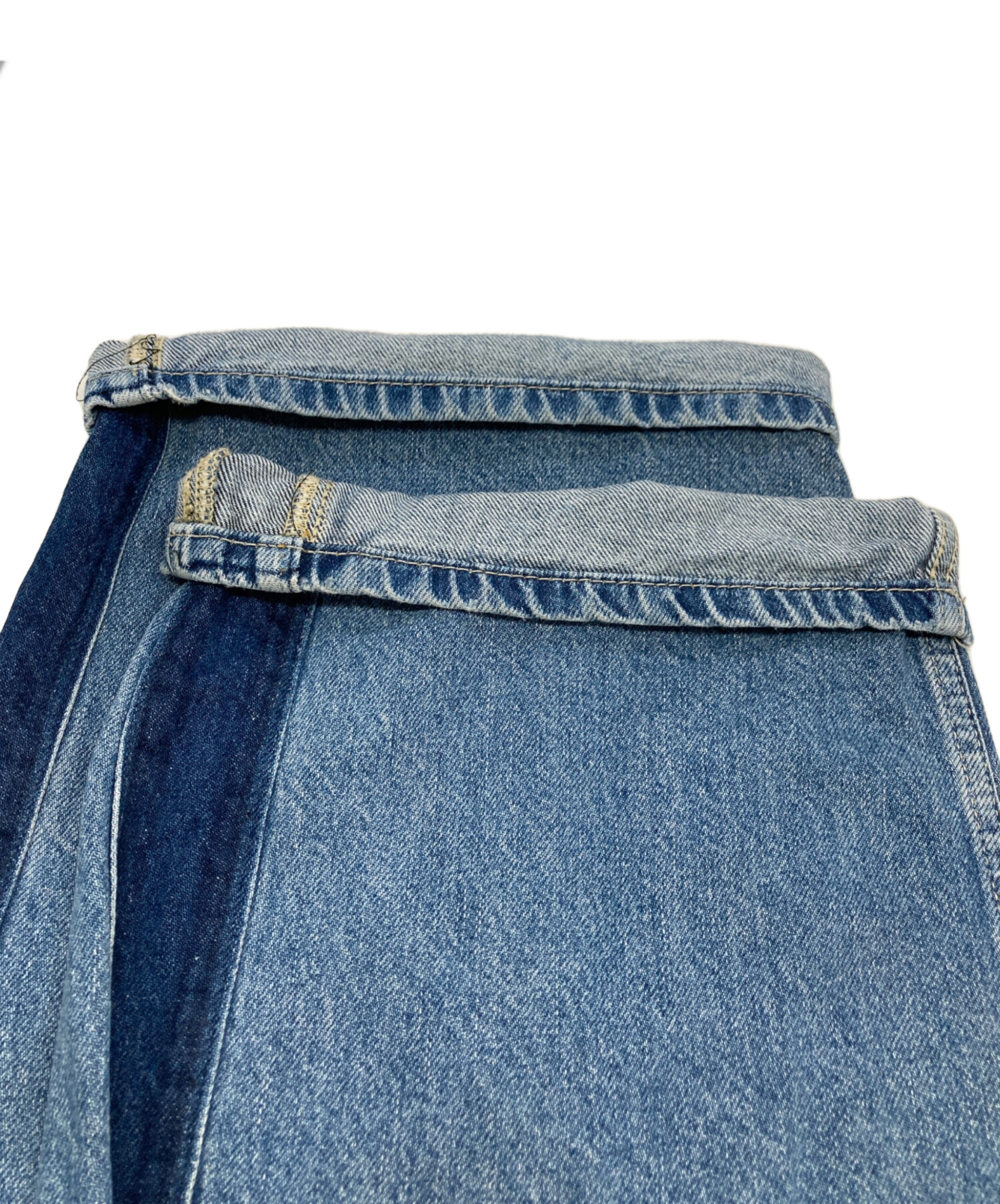 中古・古着通販】ZARA (ザラ) バギーフィットストライプジーンズ 