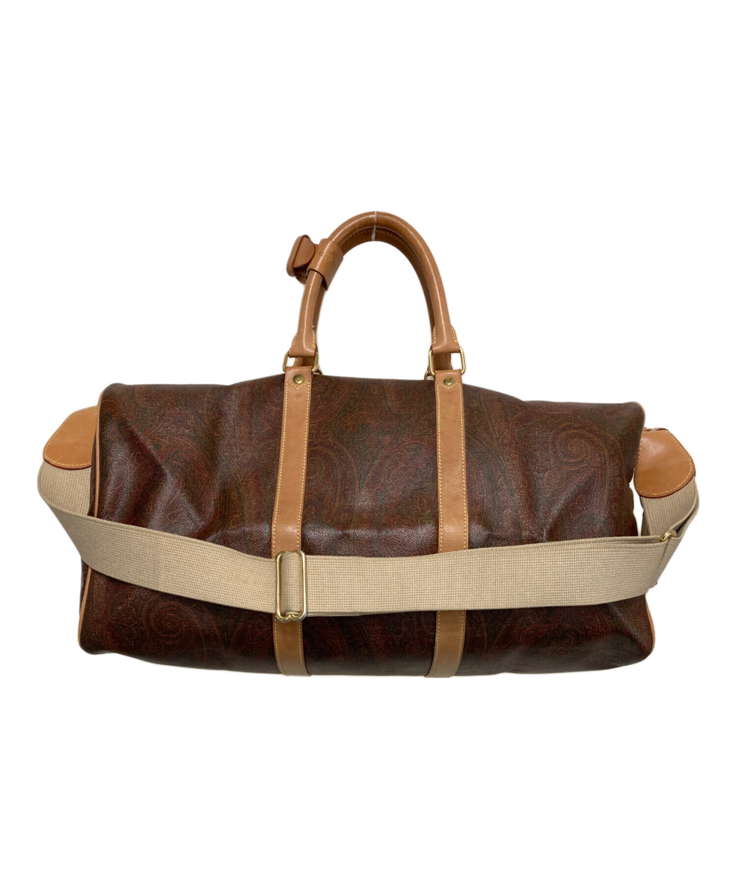 中古・古着通販】ETRO (エトロ) ボストンバッグ ブラウン｜ブランド 