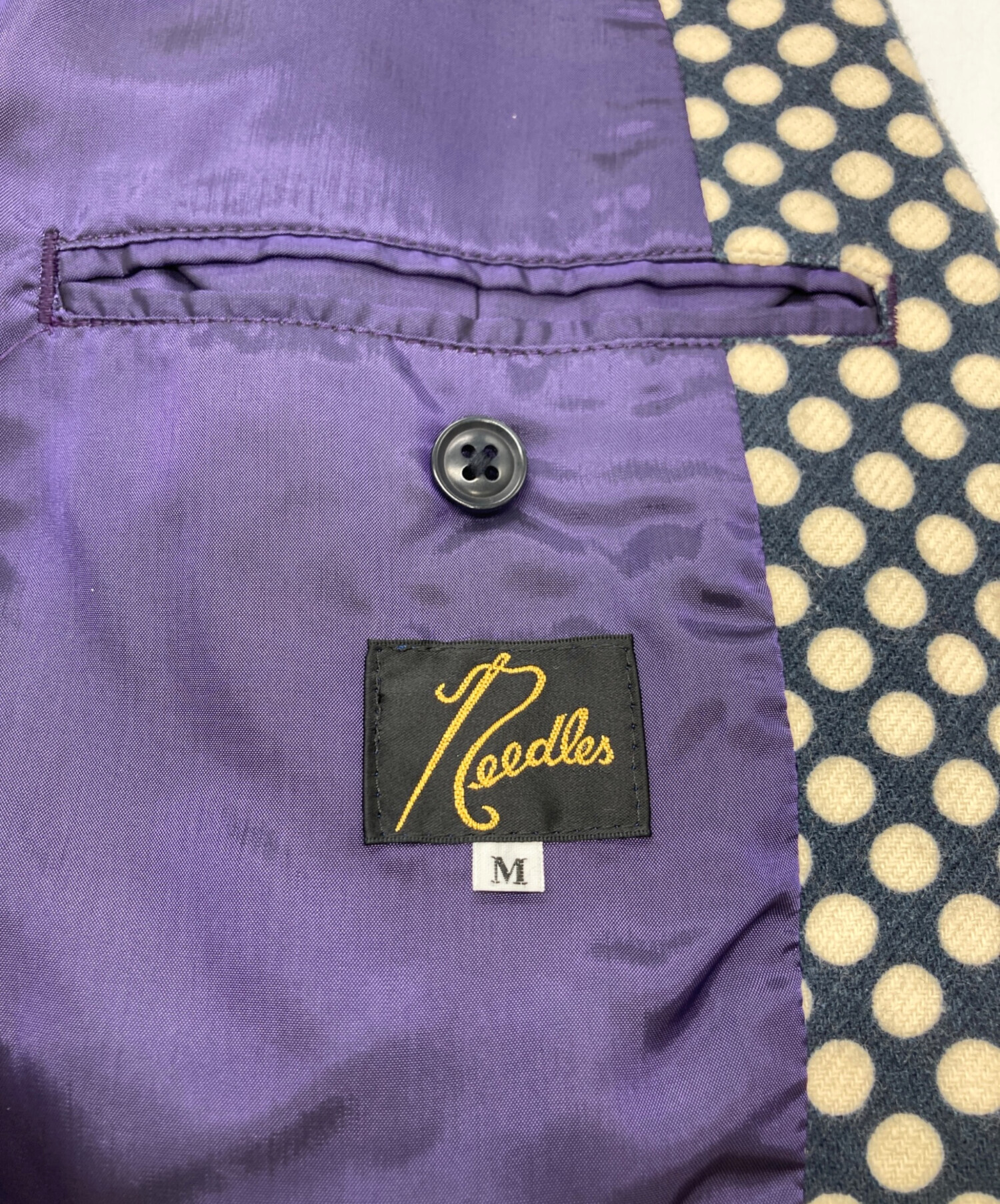 中古・古着通販】Needles (ニードルズ) ウールテーラードジャケット 