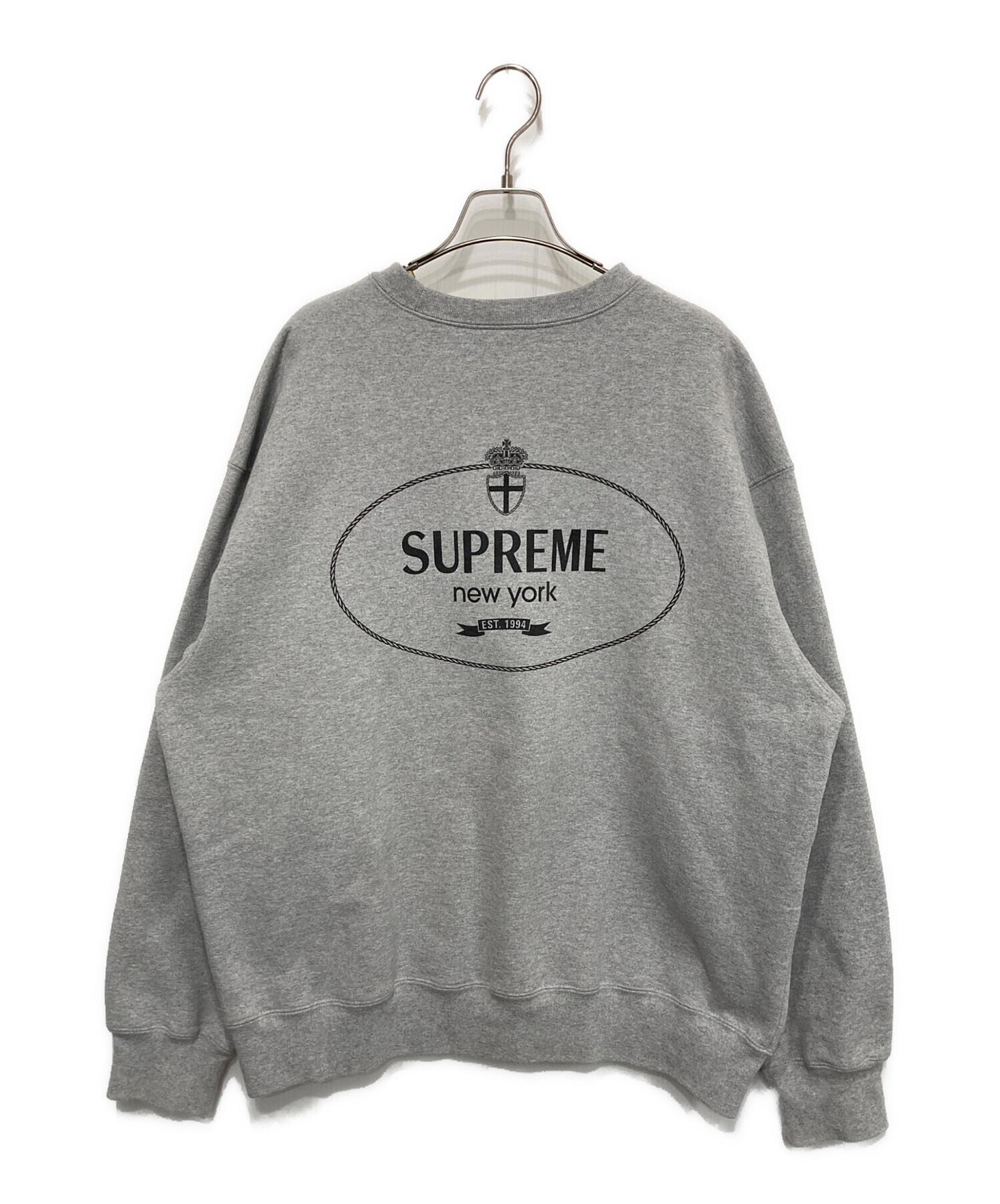 中古・古着通販】SUPREME (シュプリーム) クレストクルーネック 