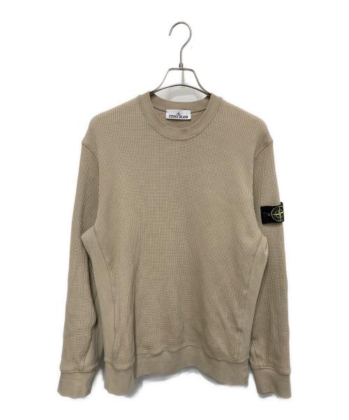 stone  ワッフルニット Lサイズ スウェット 中古・古着通販】STONE ISLAND (ストーンアイランド) オーガニック