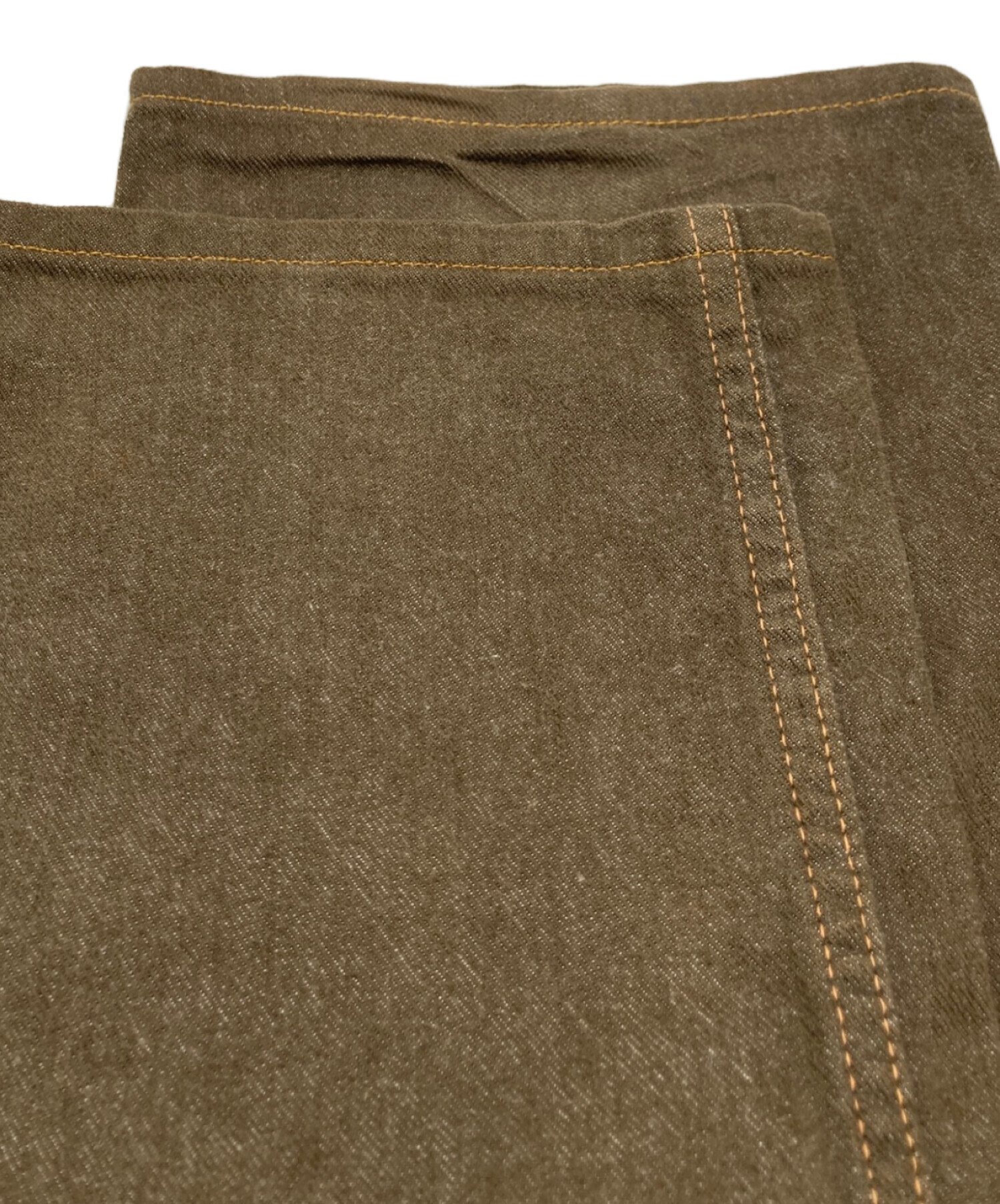 90s A BATHING APE デニムパンツ ダブルニー カーキ 裏原 中古・古着通販】A BATHING APE (ア ベイシング エイプ) ダブルニー