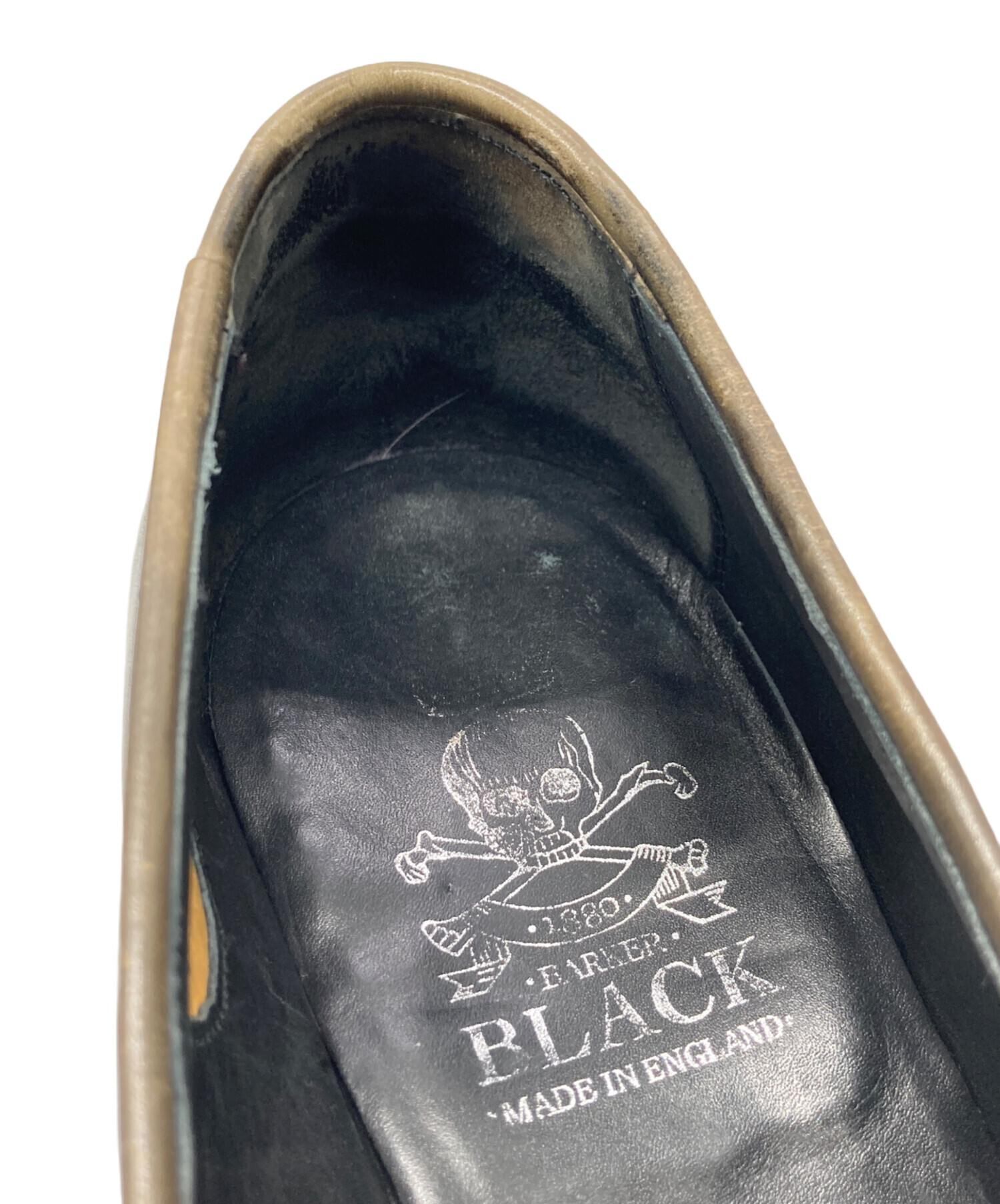中古・古着通販】BARKER BLACK (バーカーブラック) ローファー 