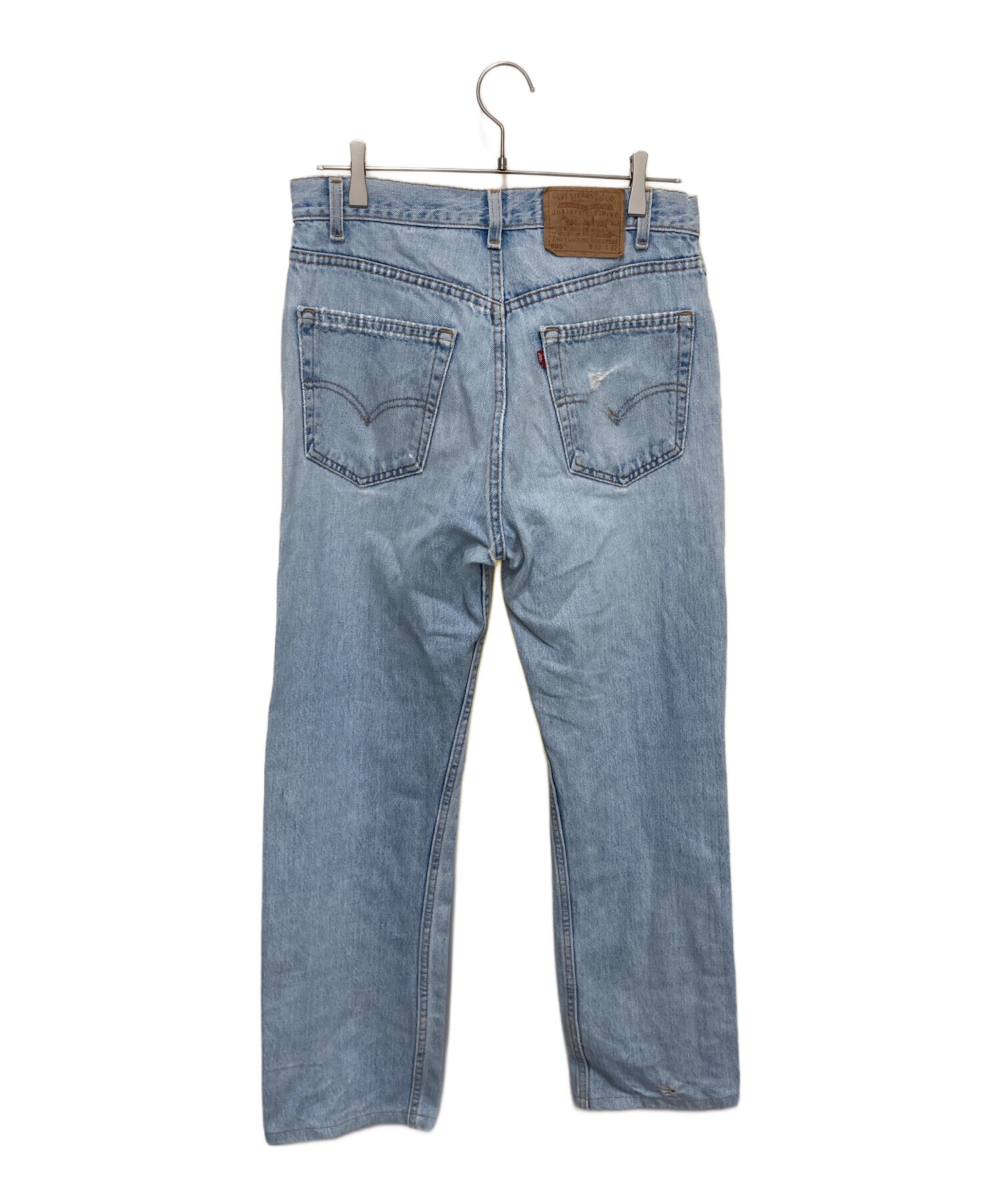 中古・古着通販】LEVI'S (リーバイス) ダメージジーンズ ブルー サイズ