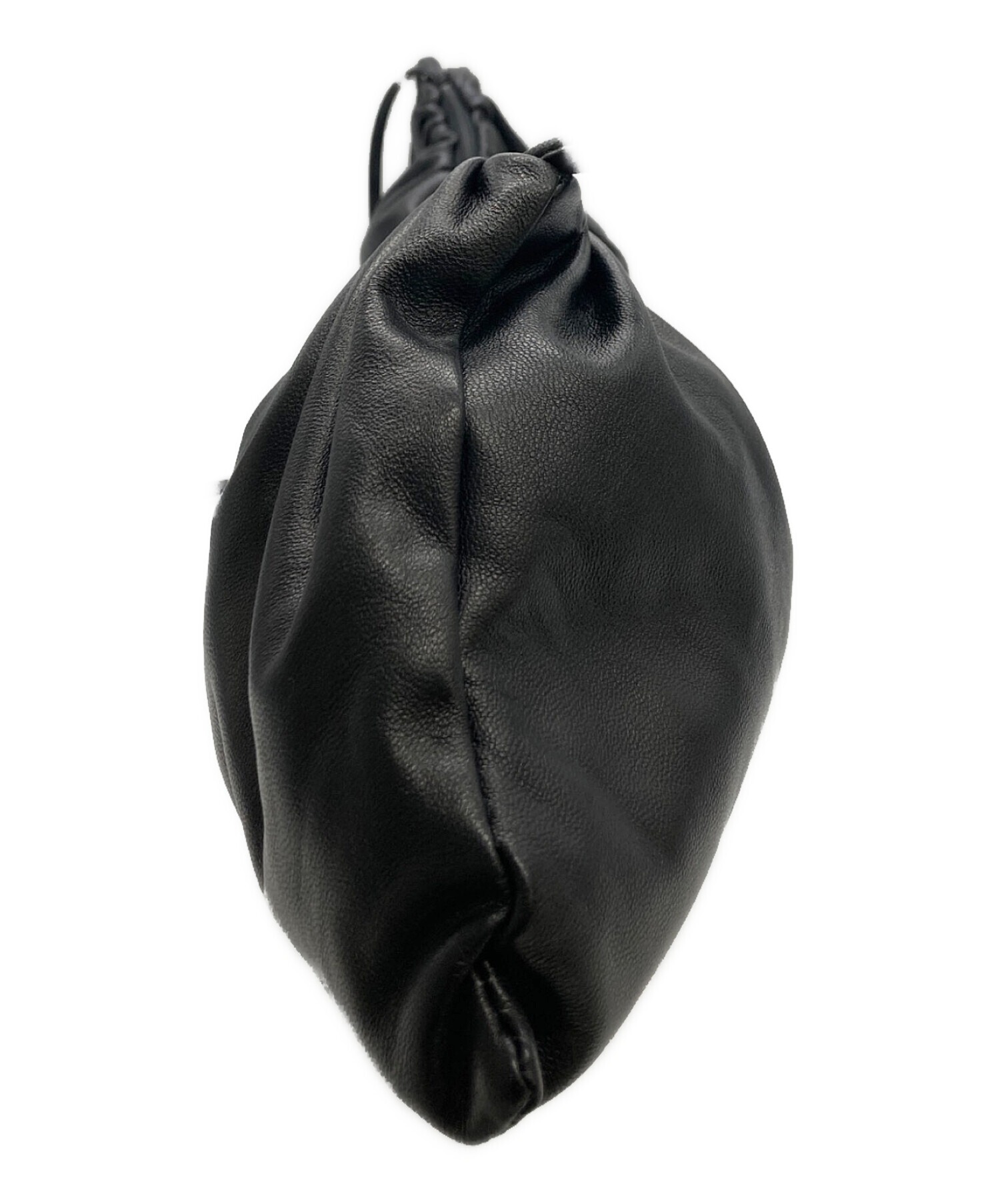 中古・古着通販】AMOMENTO (アモーメント) LEATHER SHRRING BAG 