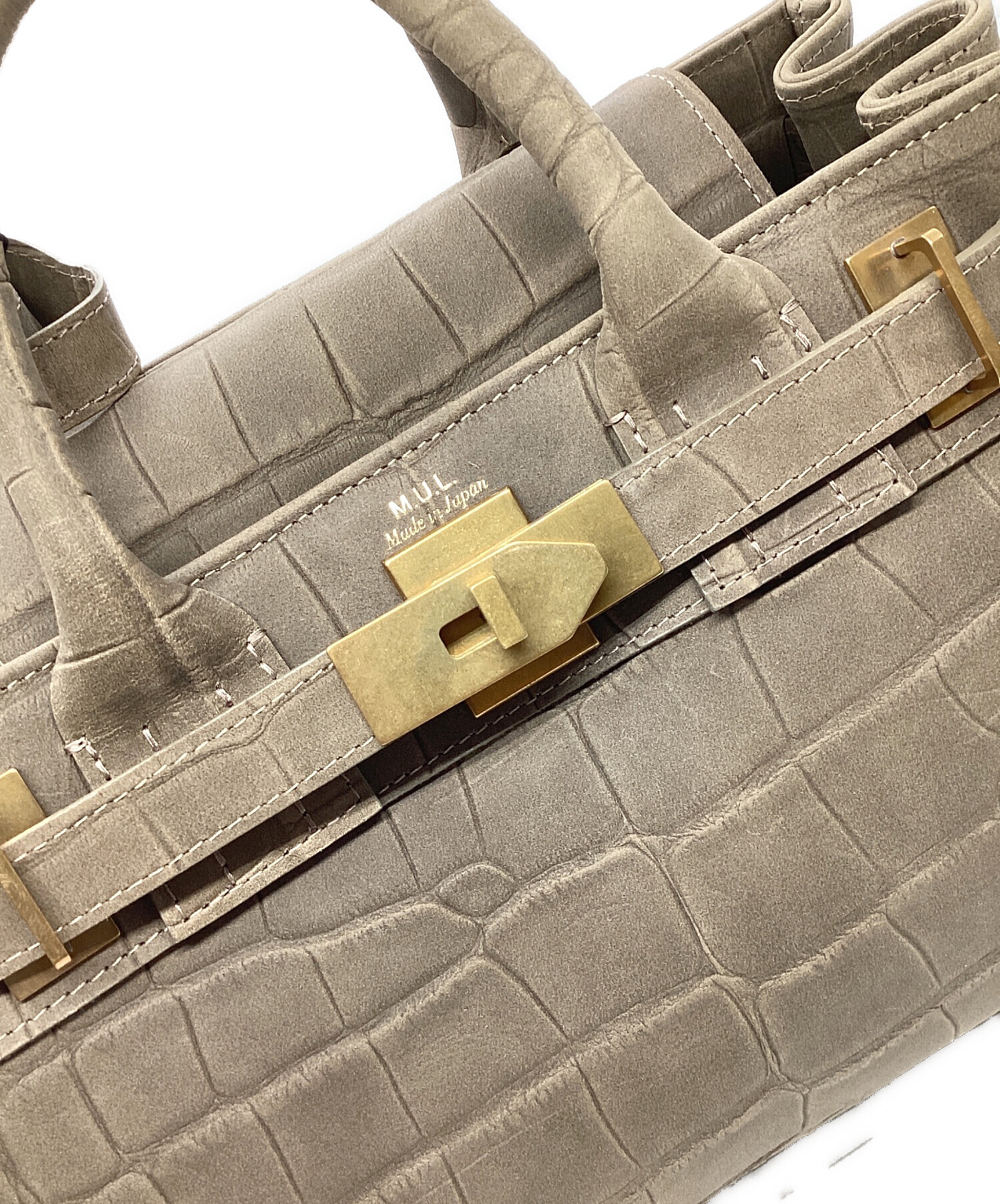 中古・古着通販】MUL (エムユーエル) ショルダートートS ベージュ 