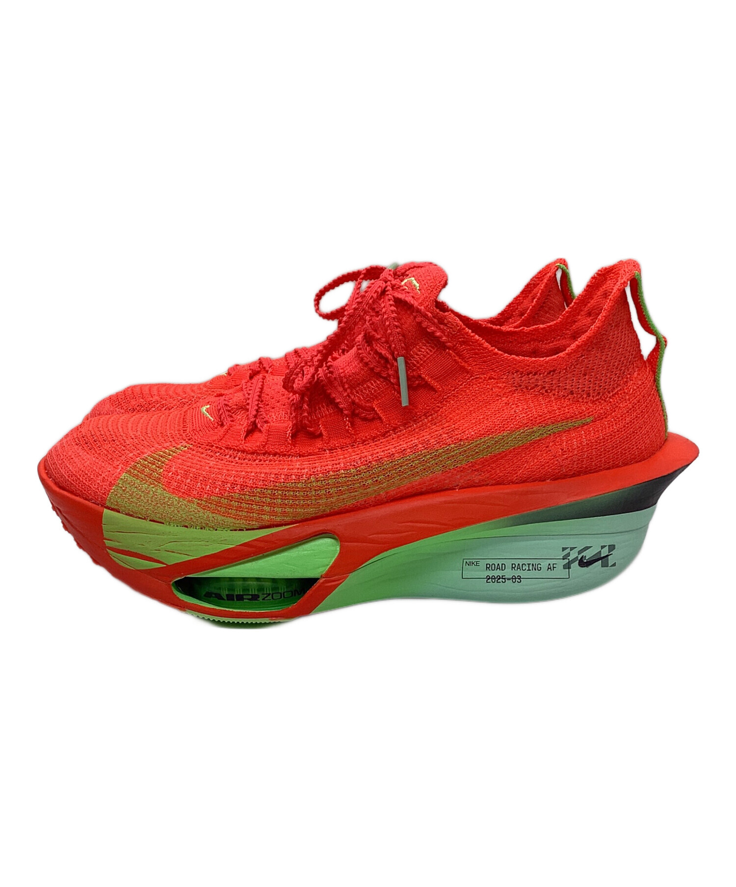 NIKE エア ズーム アルファフライ ネクスト％　27.5センチ NIKE - NIKE エア ズーム アルファ フライ ネクスト% スニダンで