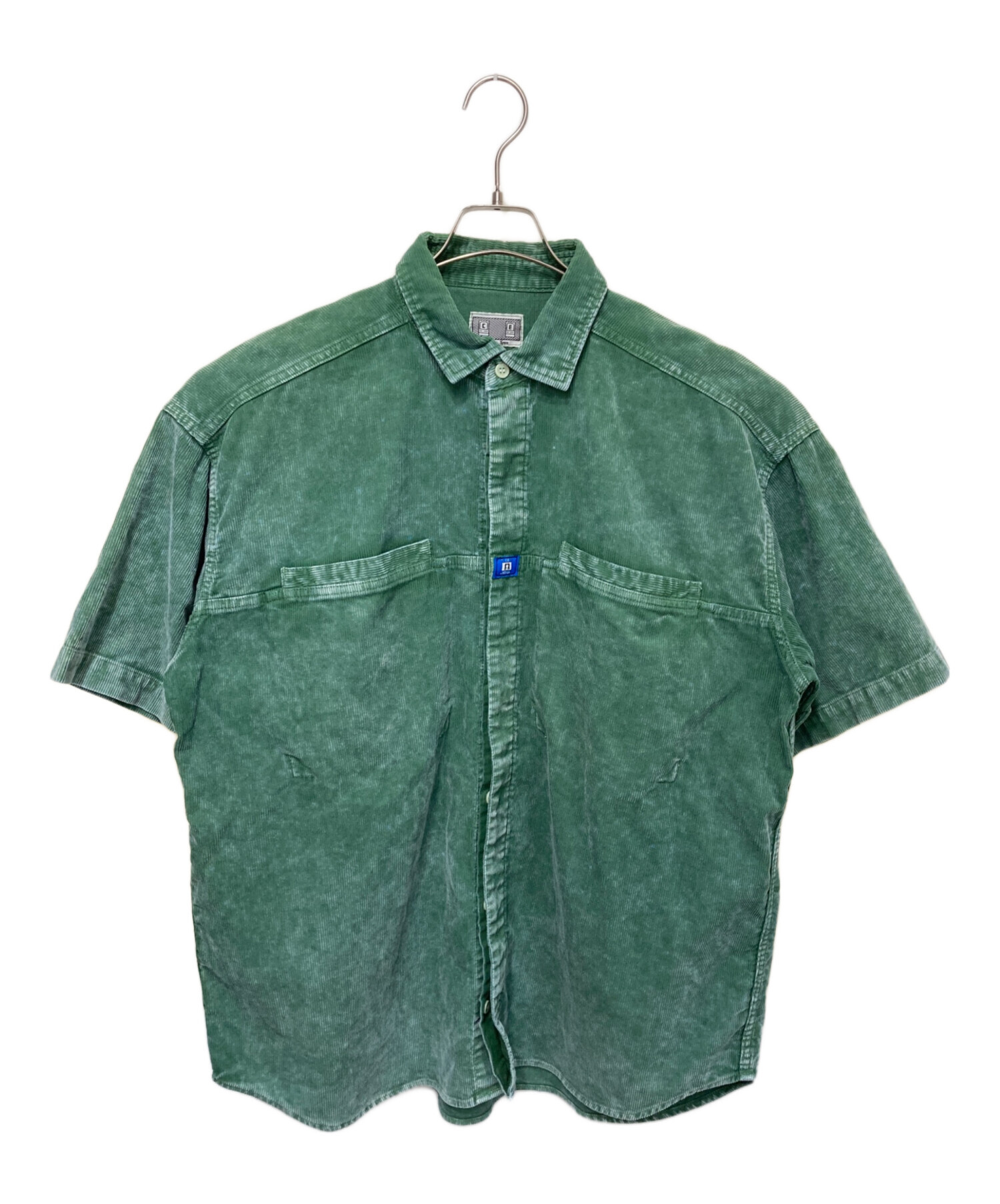 中古・古着通販】C.E (シーイー) コーデュロイシャツ グリーン サイズ 