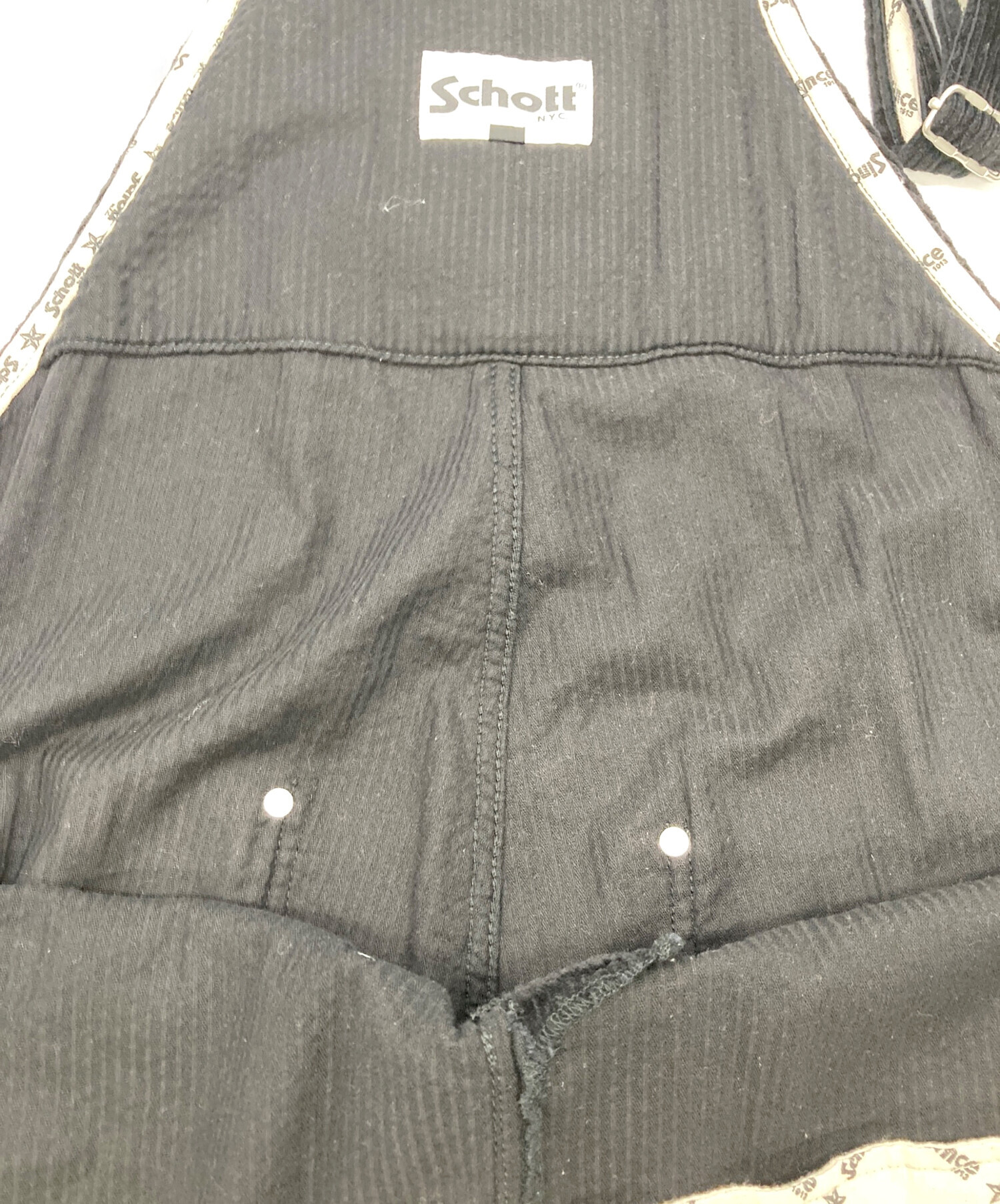 中古・古着通販】Schott (ショット) コーデュロイ オーバーオール