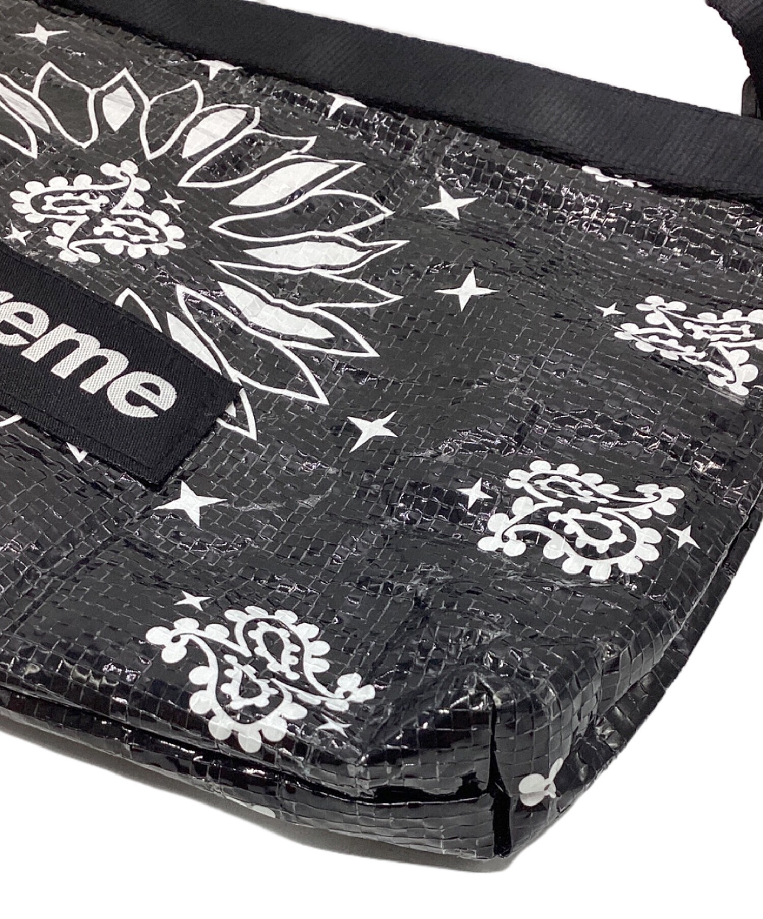中古・古着通販】SUPREME (シュプリーム) バンダナタープ サイドバッグ 
