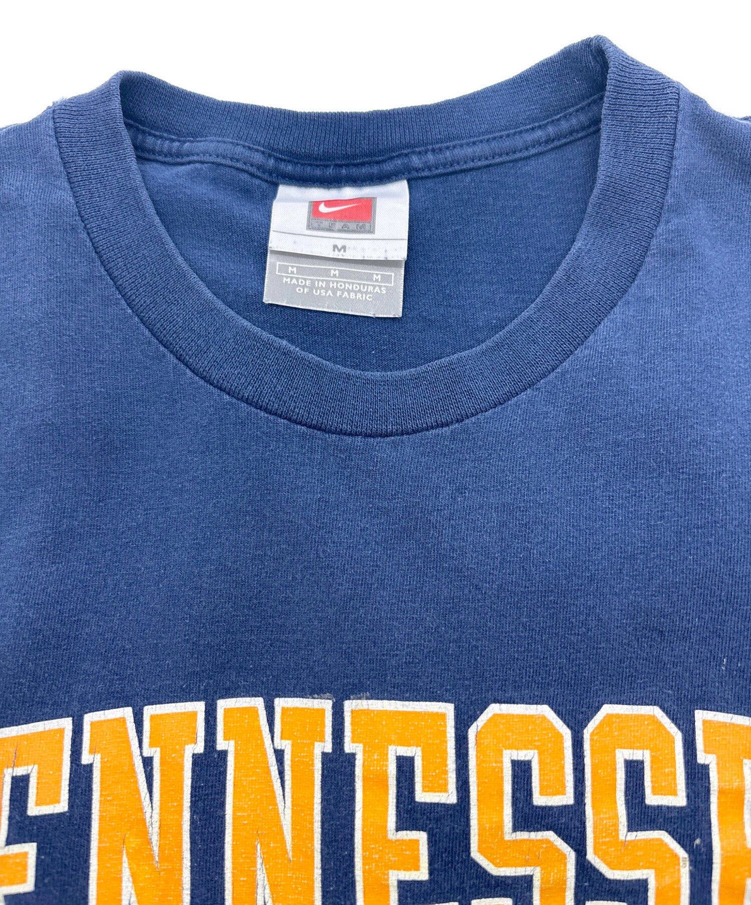 中古・古着通販】NIKE (ナイキ) オールドプリントTシャツ ネイビー 