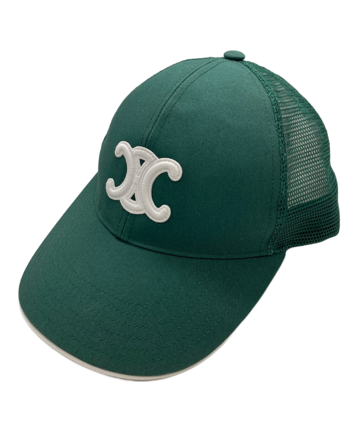 中古・古着通販】CELINE (セリーヌ) トリオンフ ベースボールキャップ