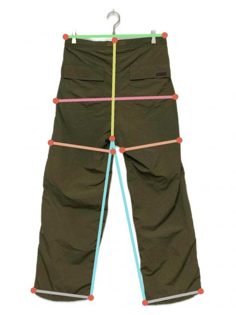 BEAMS × GRAMICCI / ボトム/L/ナイロン/KHK/GMP4-S2080 中古・古着通販】GRAMICCI (グラミチ) BEAMS (ビームス) 別注ナイロン