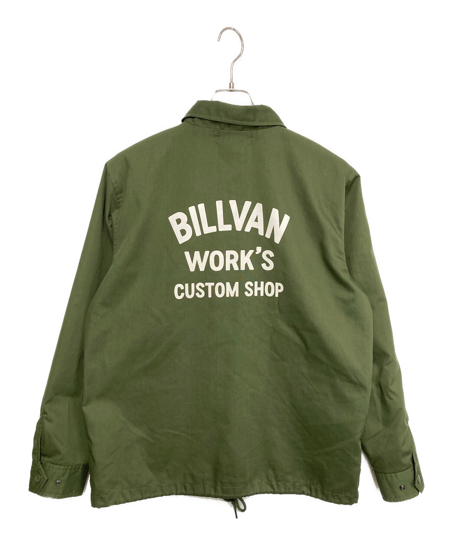 中古・古着通販】BILLVAN (ビルバン) コーチジャケット オリーブ