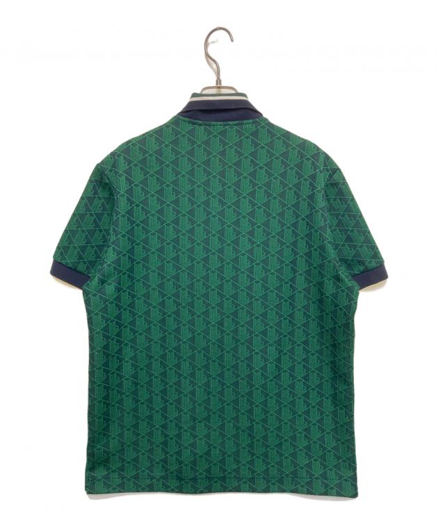 中古・古着通販】LACOSTE (ラコステ) モノグラムジャカードポロシャツ