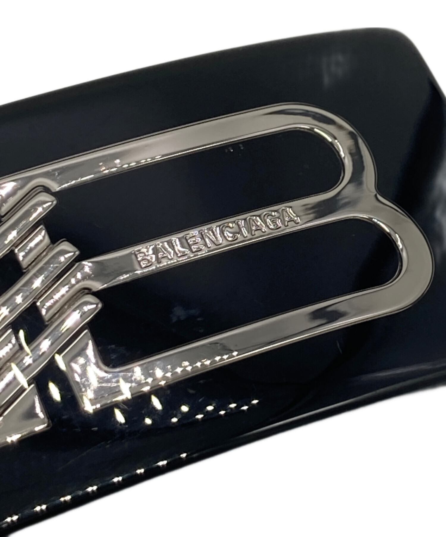 中古・古着通販】BALENCIAGA (バレンシアガ) BBアイコン ヘアクリップ