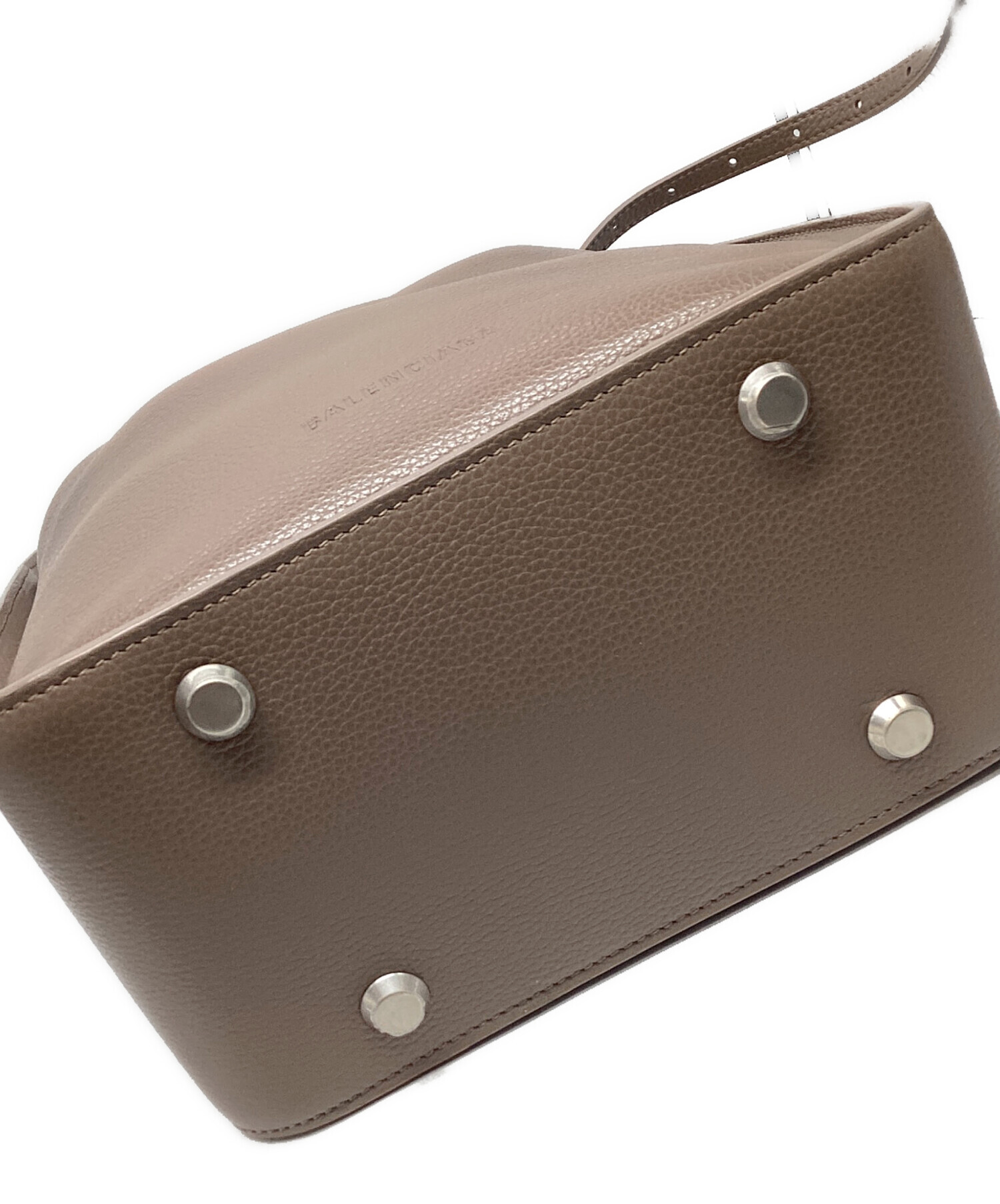 バレンシアガ　ビジネスバッグ　2way　ヴィンテージ　レザー　ブラウン 中古・古着通販】BALENCIAGA (バレンシアガ) ノースサウス ショルダー