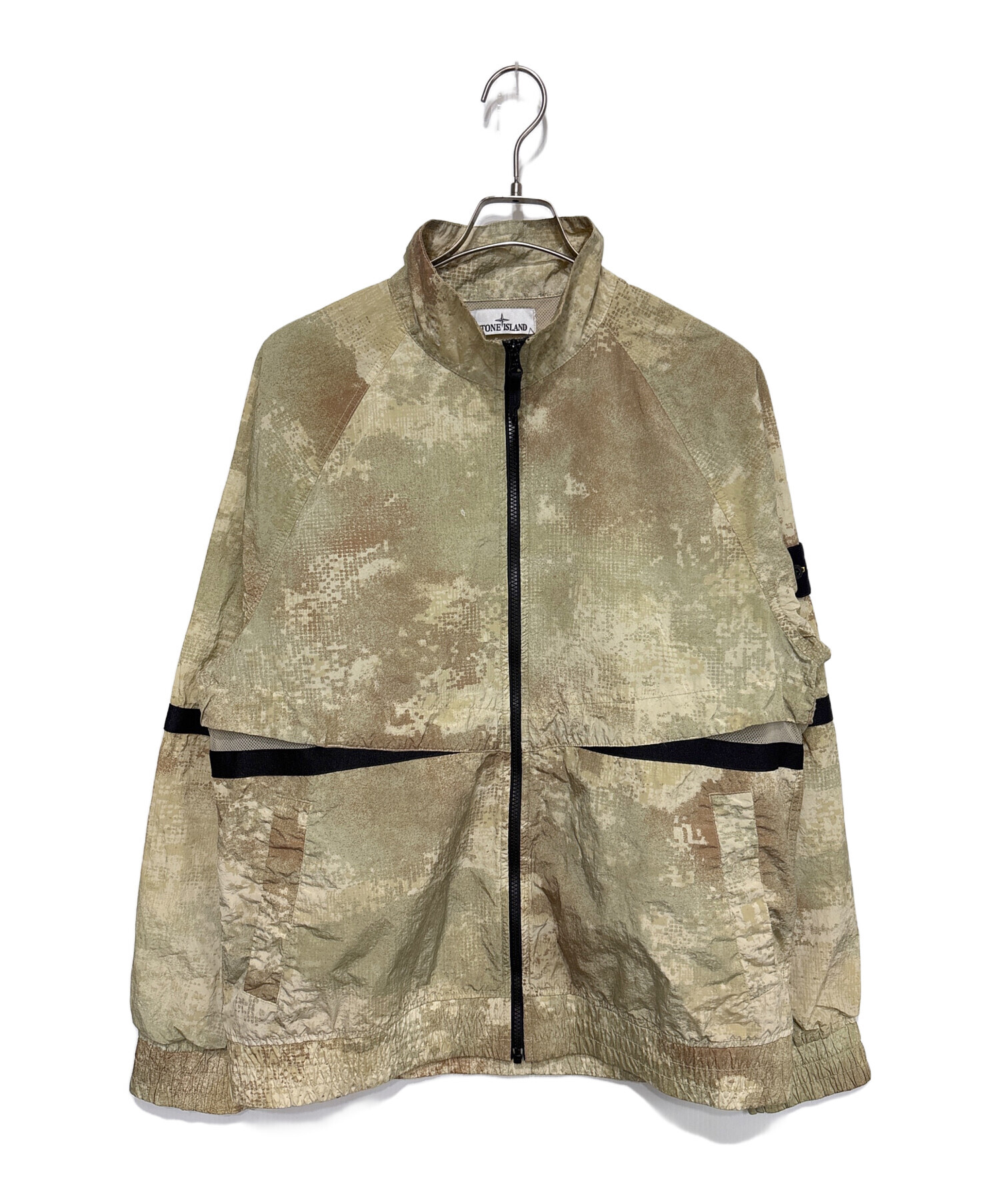 STONE /ナイロンジャケット/登山/古着/ヴィンテージ/上杉柊平 中古・古着通販】STONE ISLAND (ストーンアイランド) グリッドカモ