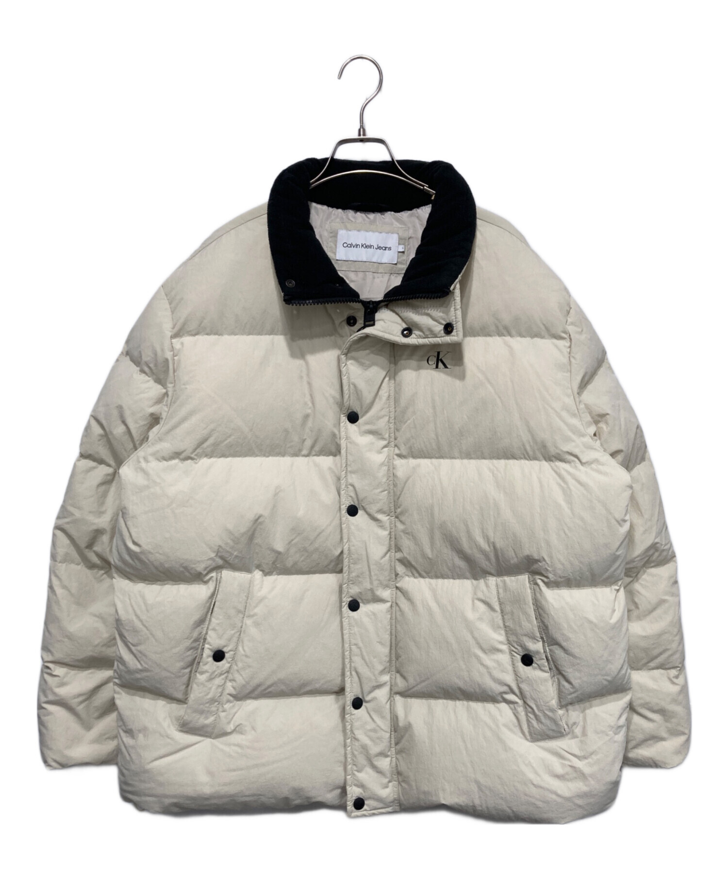 カルバンクライン バッジオーバーサイズ ダウンジャケット Calvin 