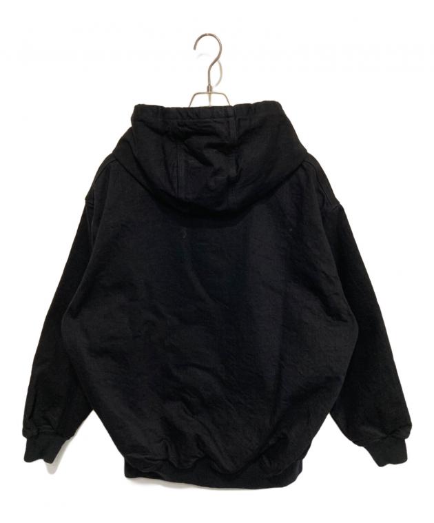 COMOLI 25AW ブラックデニム ジップパーカ サイズ1 新品未使用 COMOLI (コモリ) ブラックデニム ジップパーカ