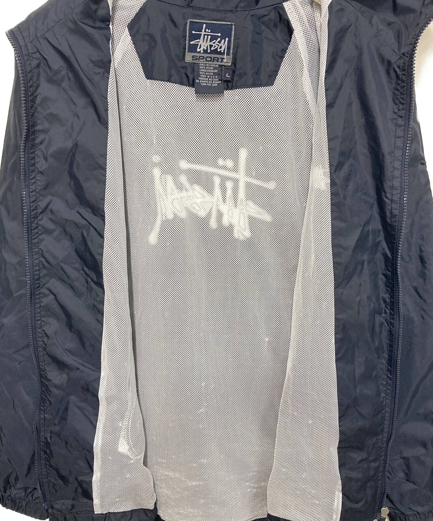 中古・古着通販】stussy sport (ステューシー スポーツ) ロゴ刺繍
