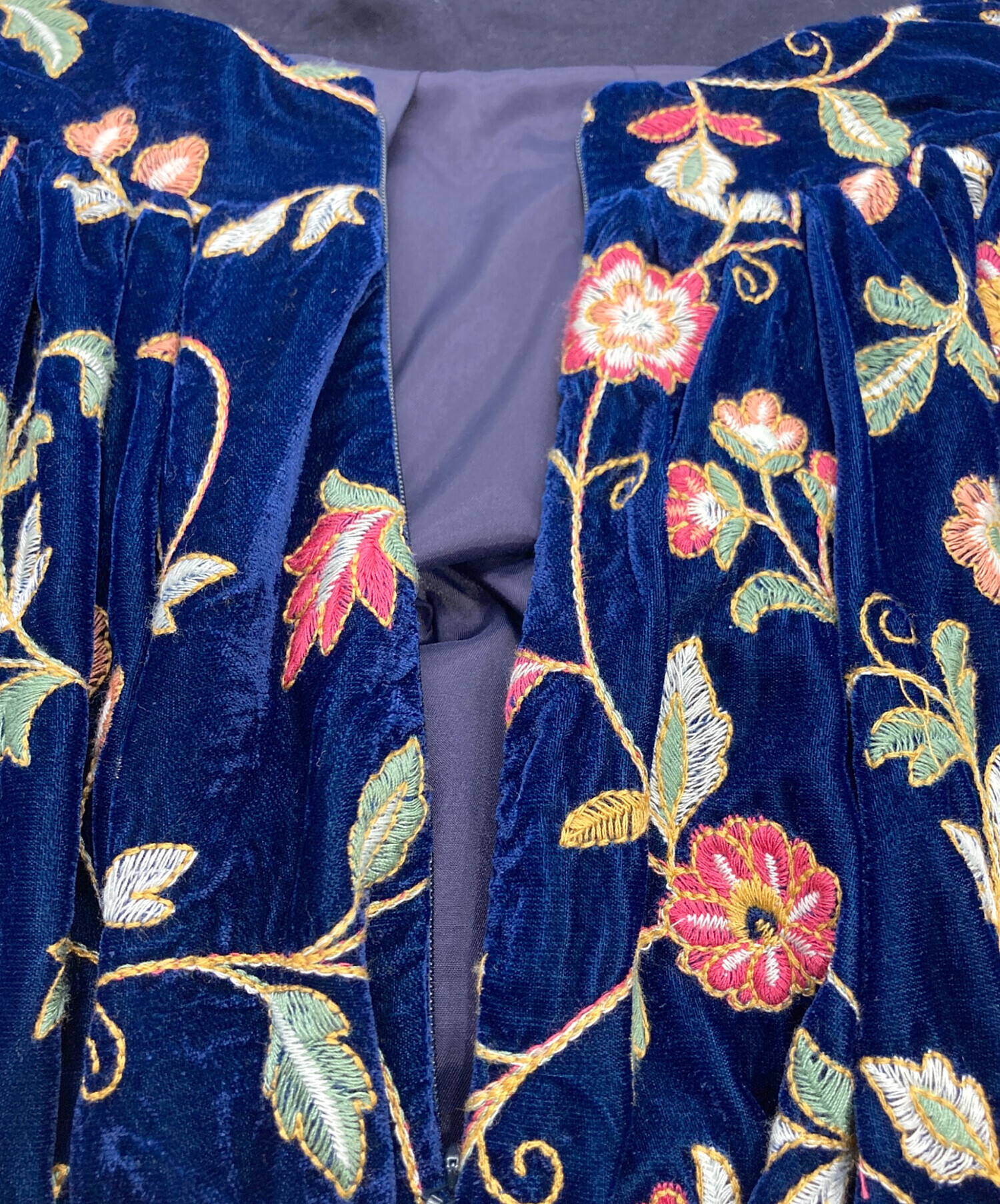 中古・古着通販】SLOBE IENA (スローブ イエナ) ベルベットエンブロイ