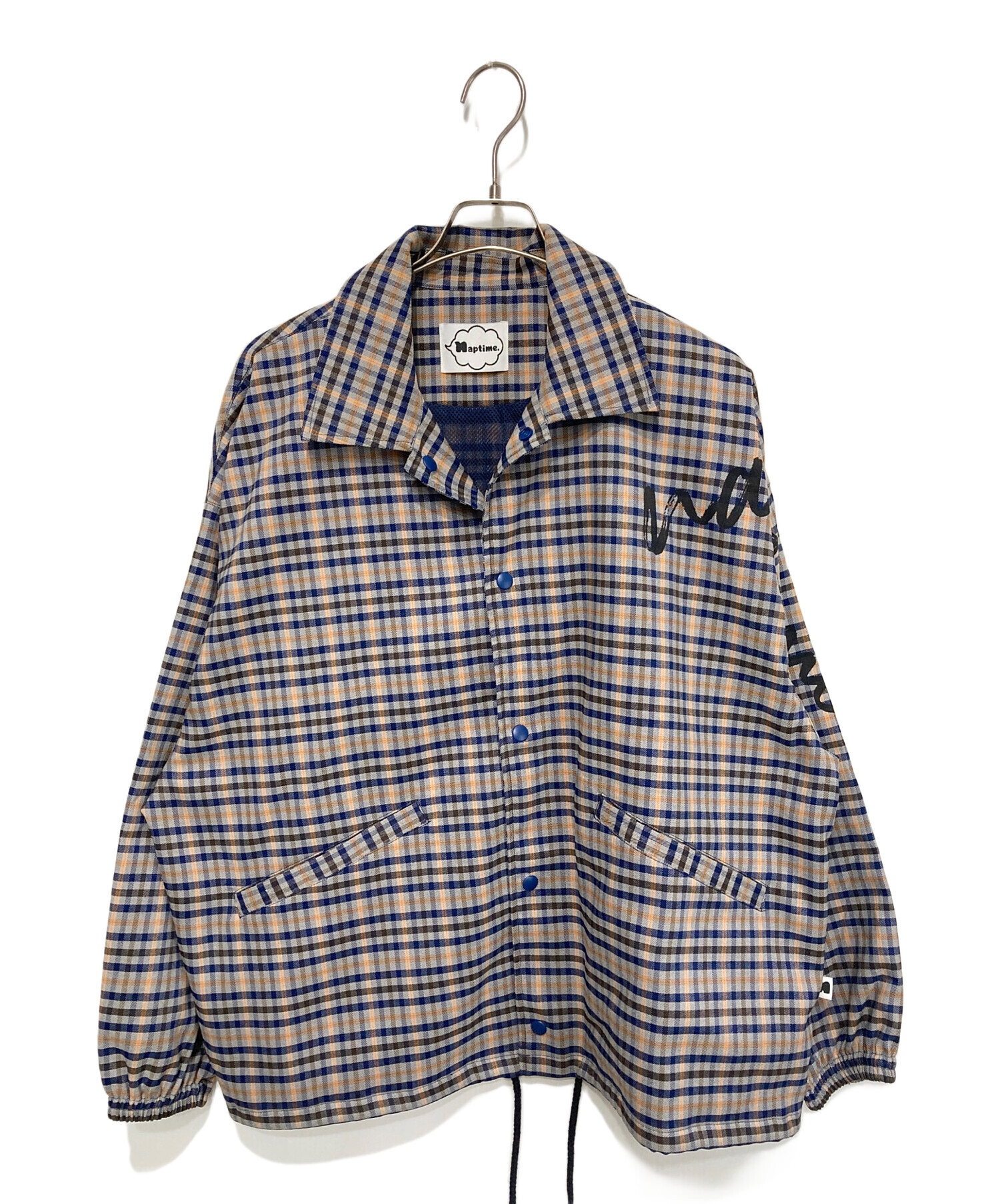 Naptime ナップタイム コーチジャケット Naptime ナップタイム 25SS コーチジャケット 黒