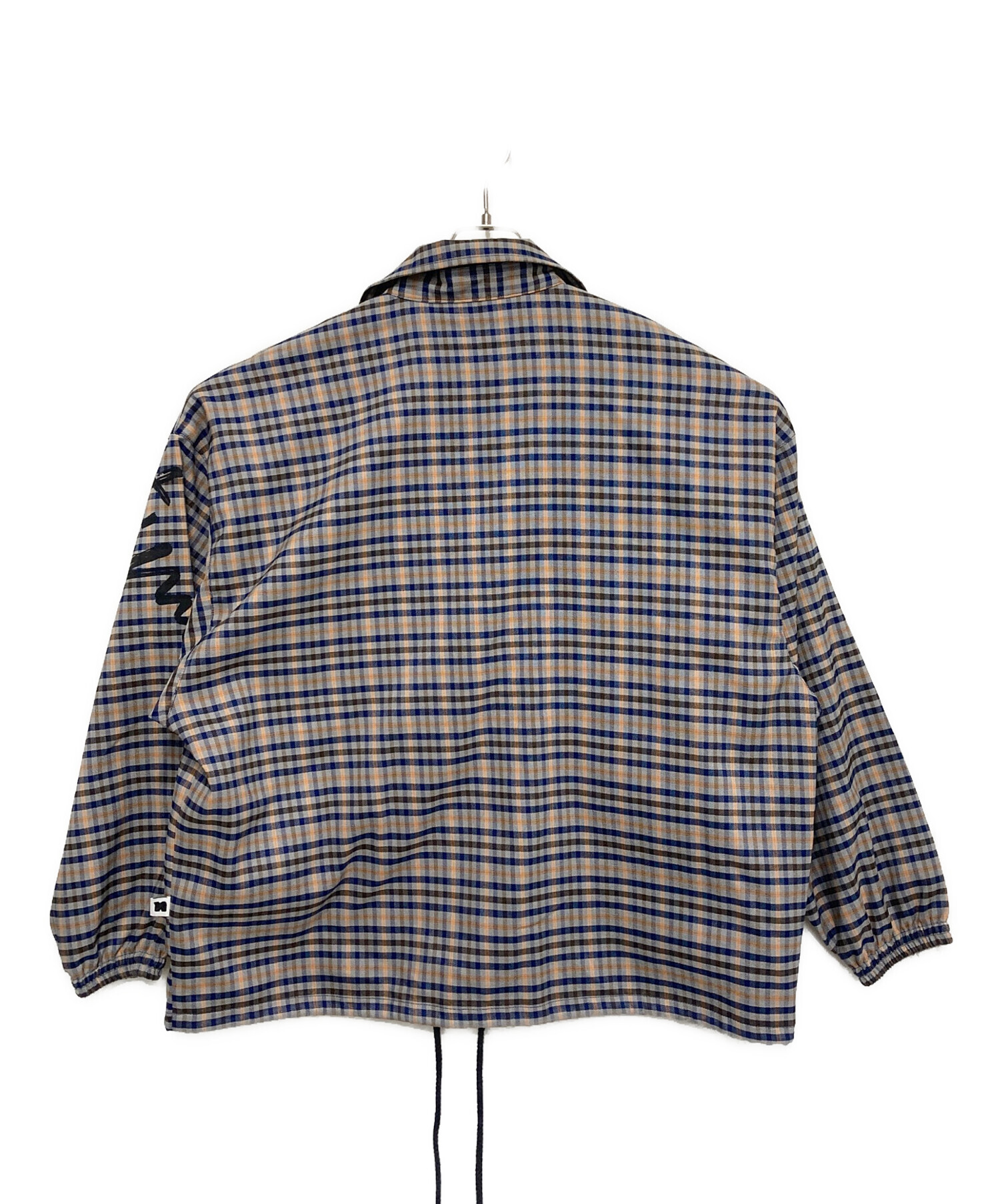 中古・古着通販】Naptime. (ナップタイム) チェックコーチジャケット