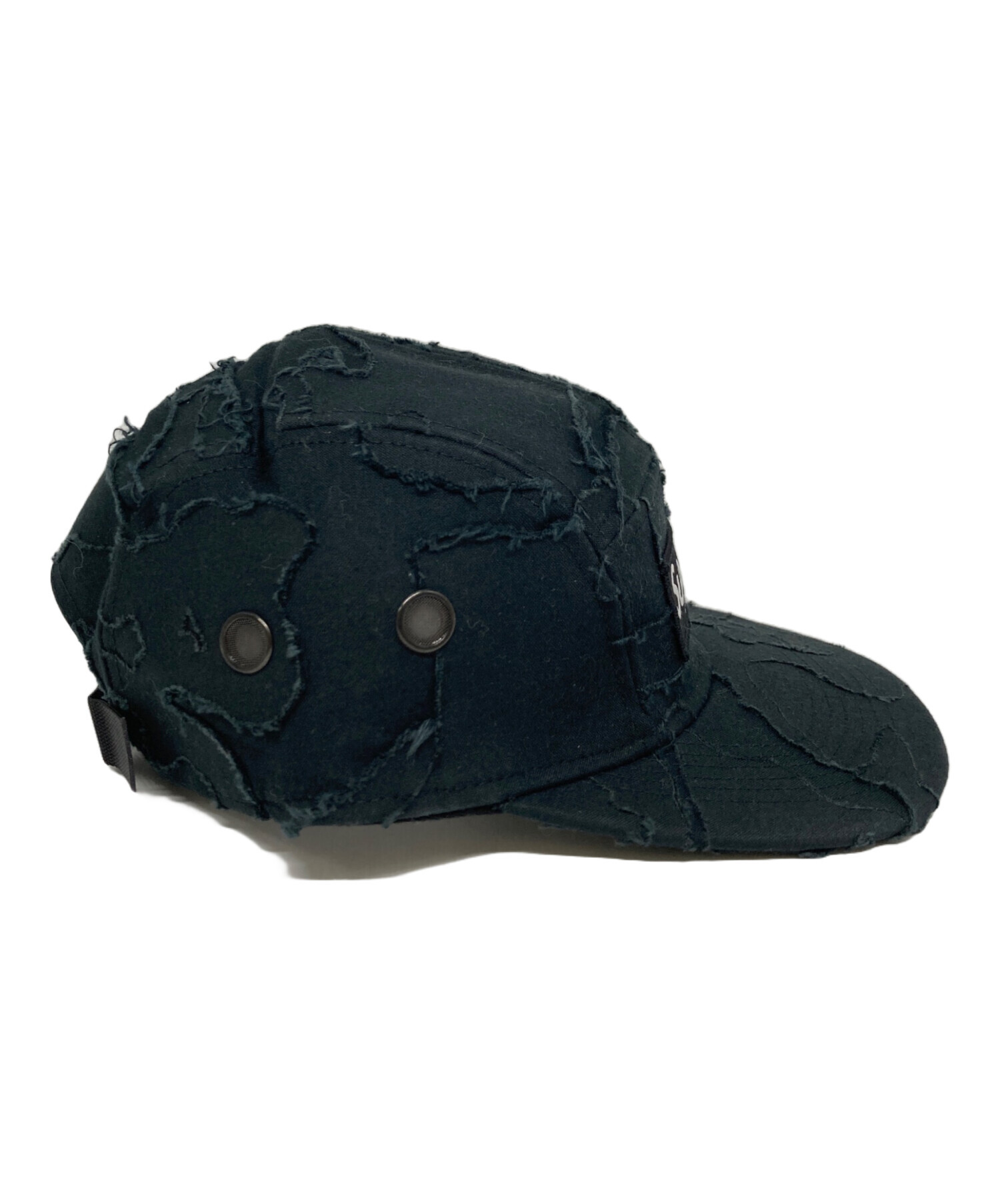 モモカ様supreme ブラックロゴキャンプキャップ 中古・古着通販】SUPREME (シュプリーム) レイヤードカモキャンプ